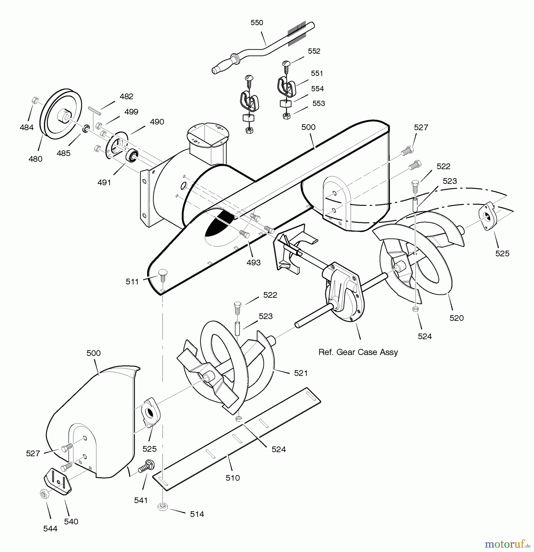  Murray Schneefräsen C950-52421-1 - Craftsman 30