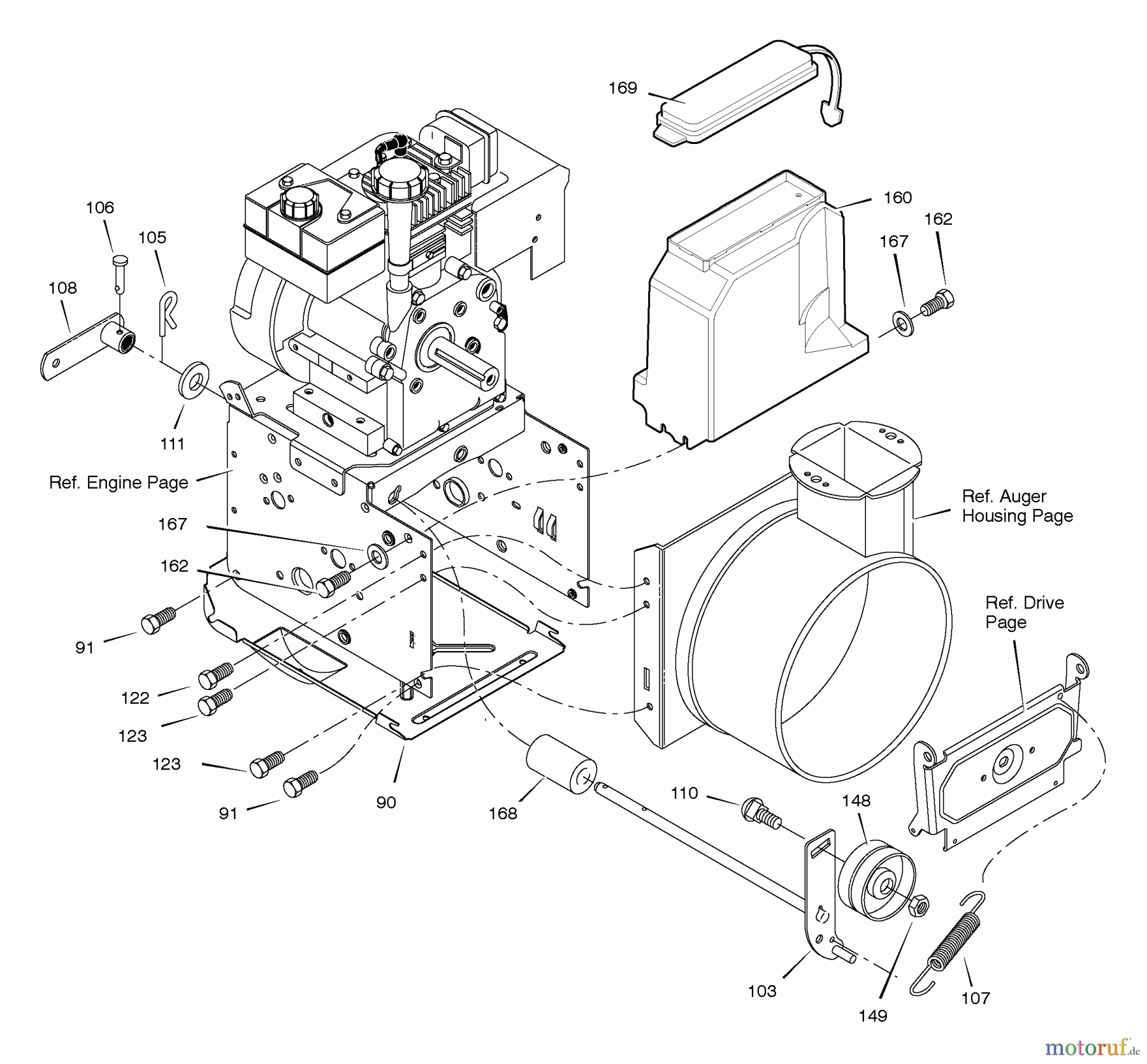  Murray Schneefräsen C950-52421-1 - Craftsman 30