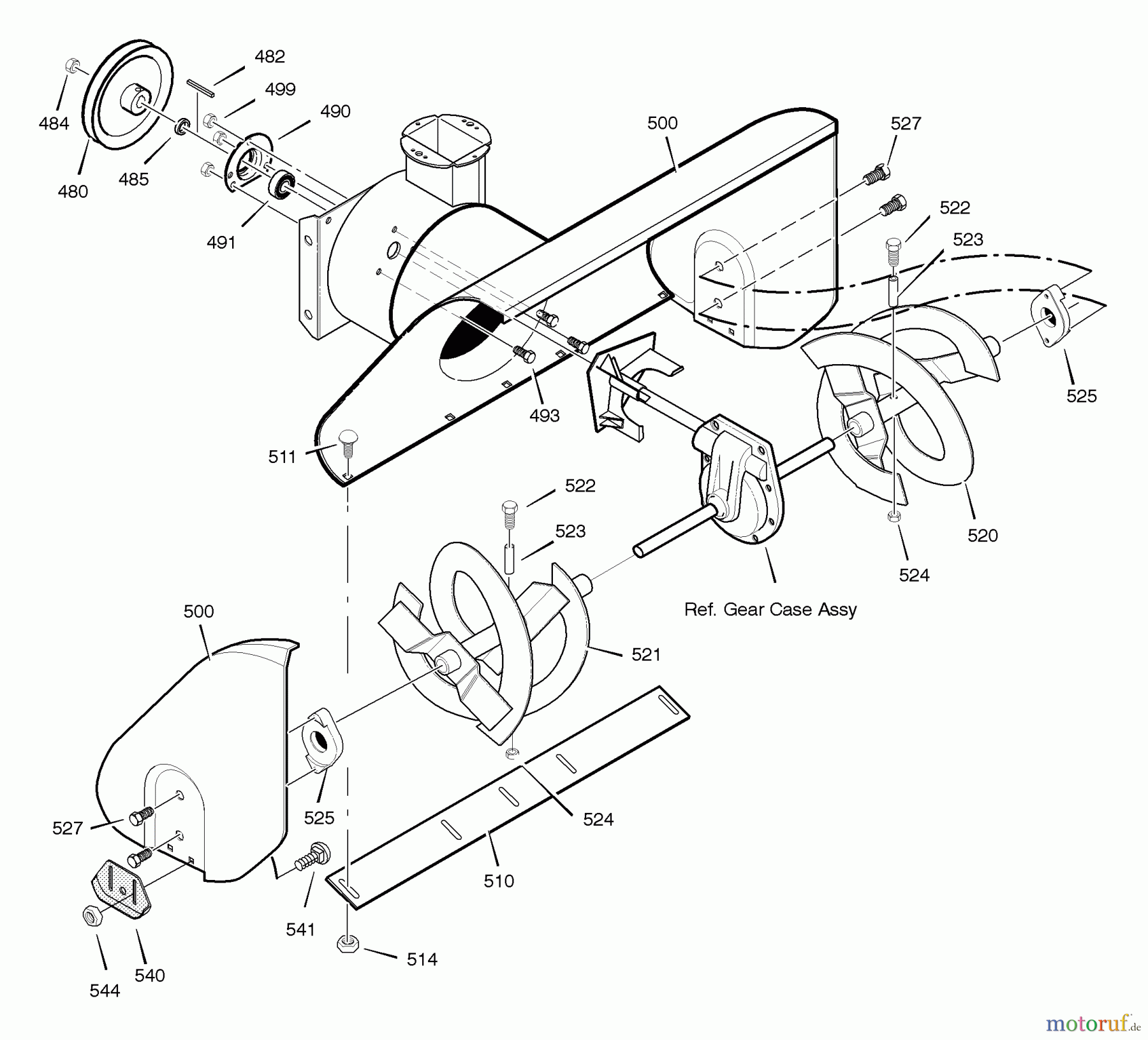  Murray Schneefräsen C950-52464-0 - Craftsman 21