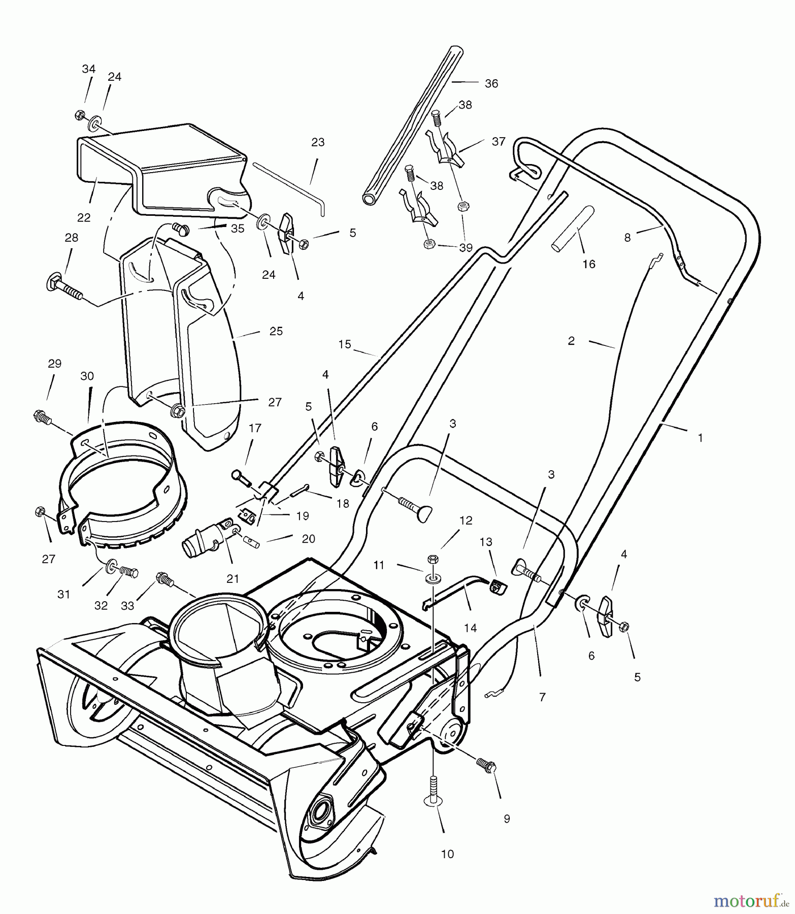  Murray Schneefräsen C950-52534-1 - Craftsman 21