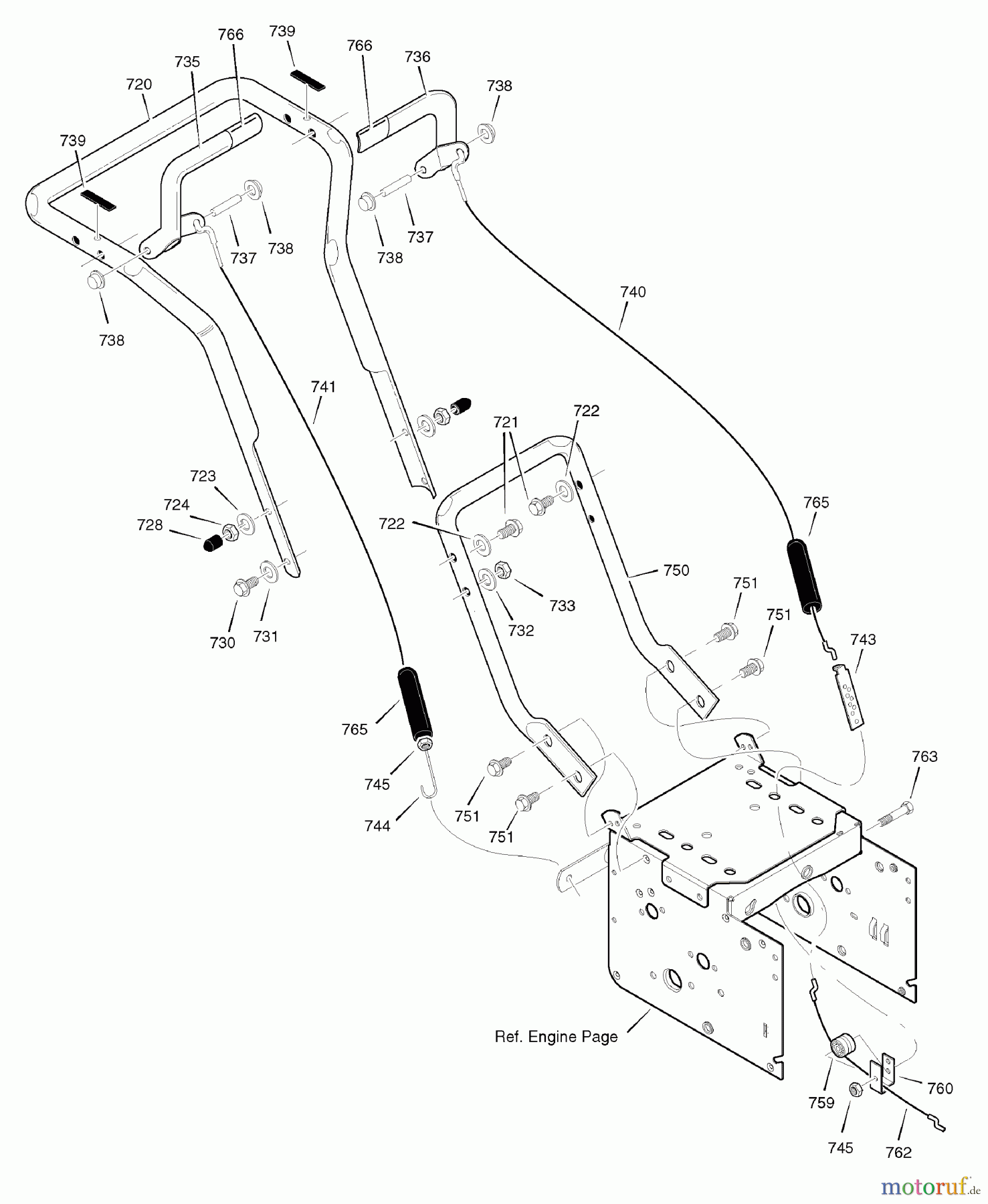 Murray Schneefräsen C950-52725-0 (1695430) - Craftsman 27