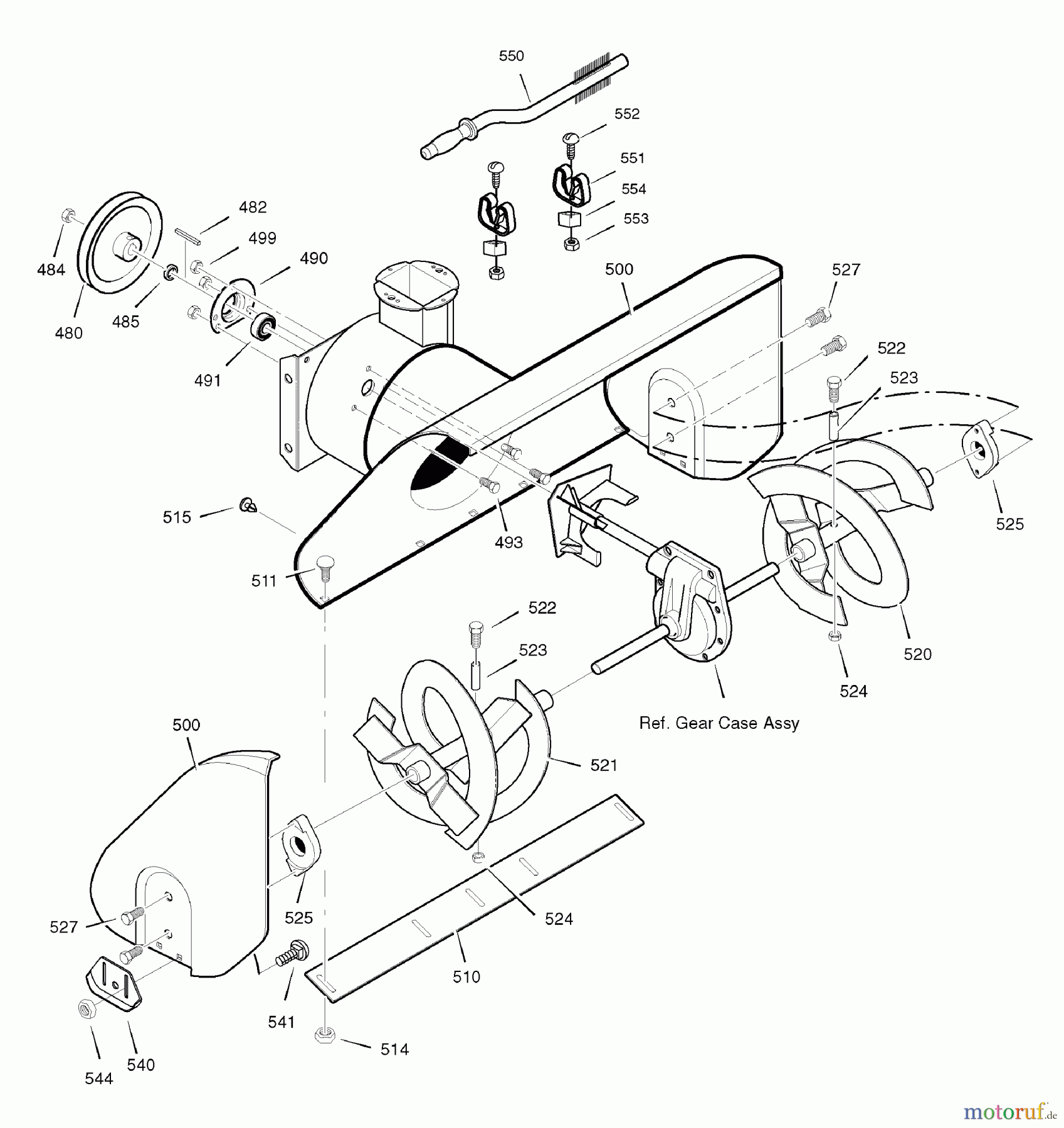  Murray Schneefräsen C950-52764-0 (1695420) - Craftsman 30