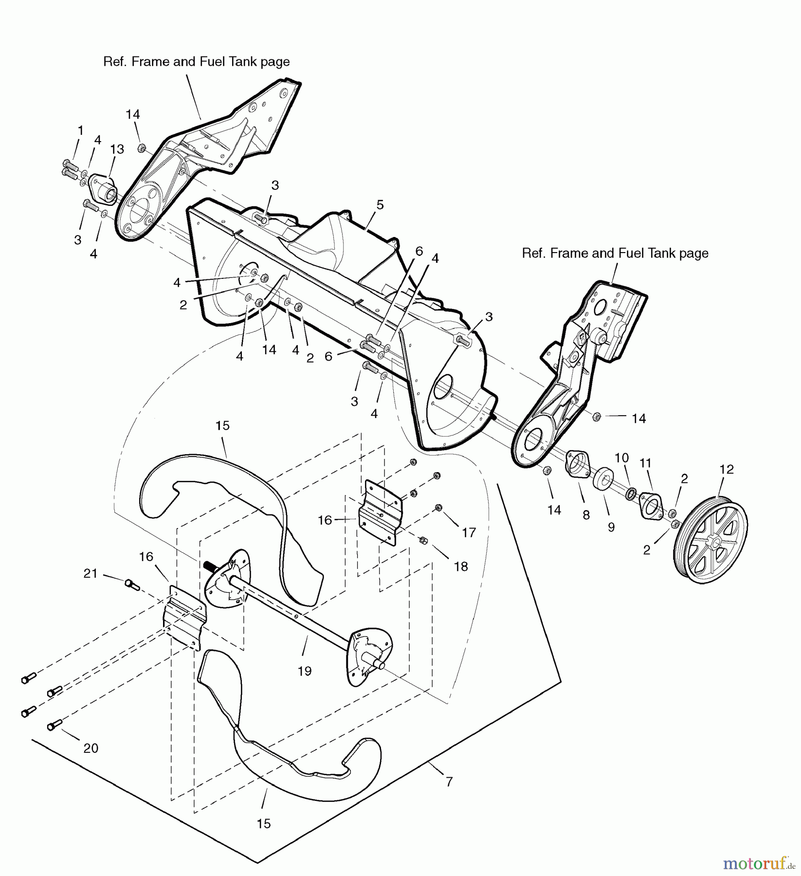 Murray Schneefräsen C950-52844-0 (1695556) - Craftsman 22