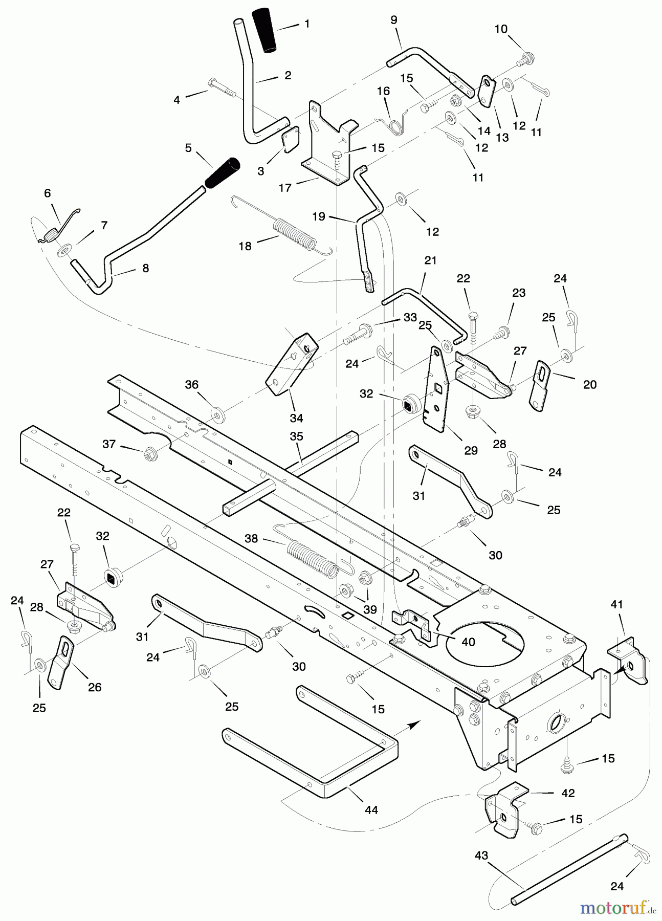 Murray Rasen- und Gartentraktoren 42500A - Murray 42