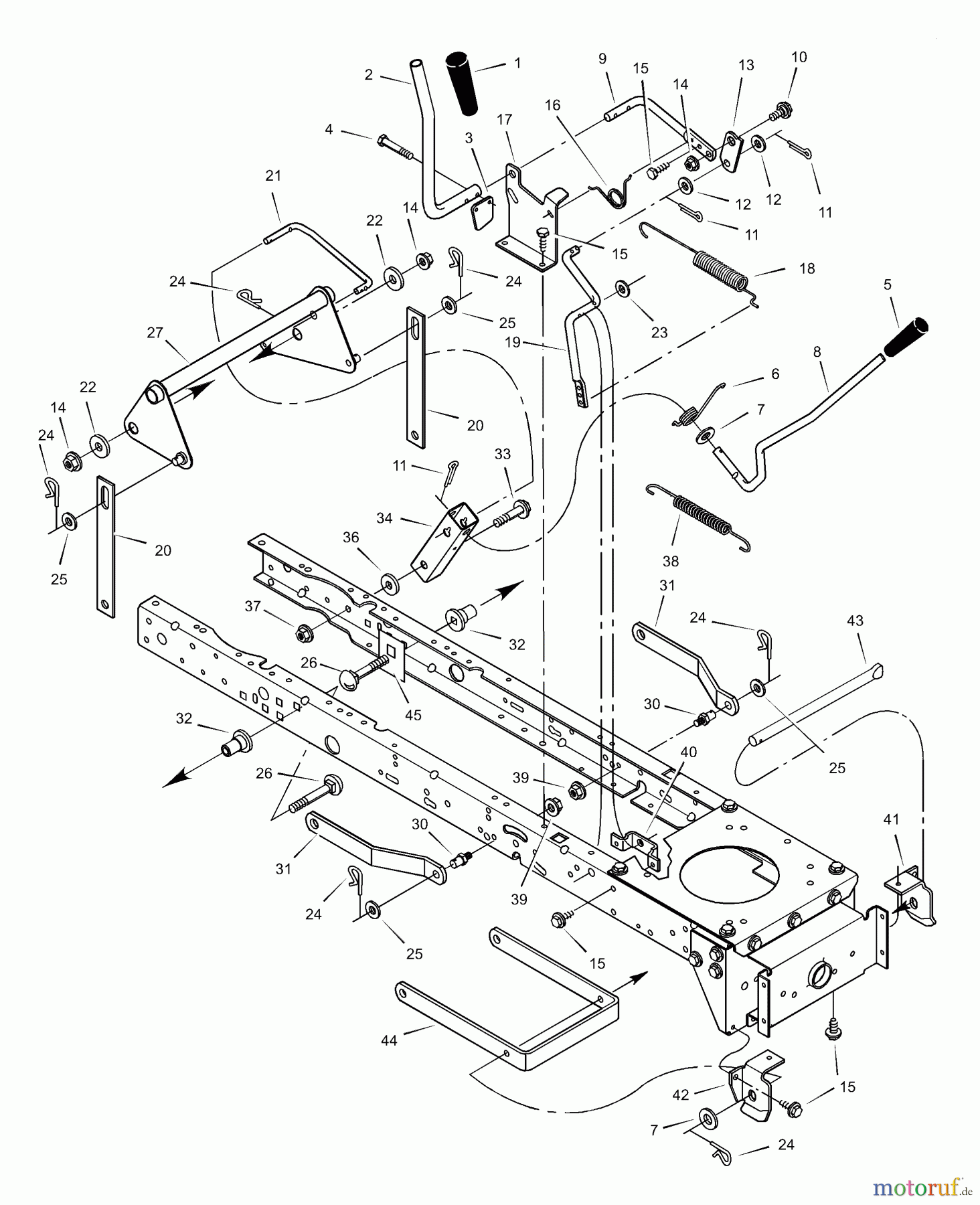 Murray Rasen- und Gartentraktoren 425307x24A - B&S/Murray 42