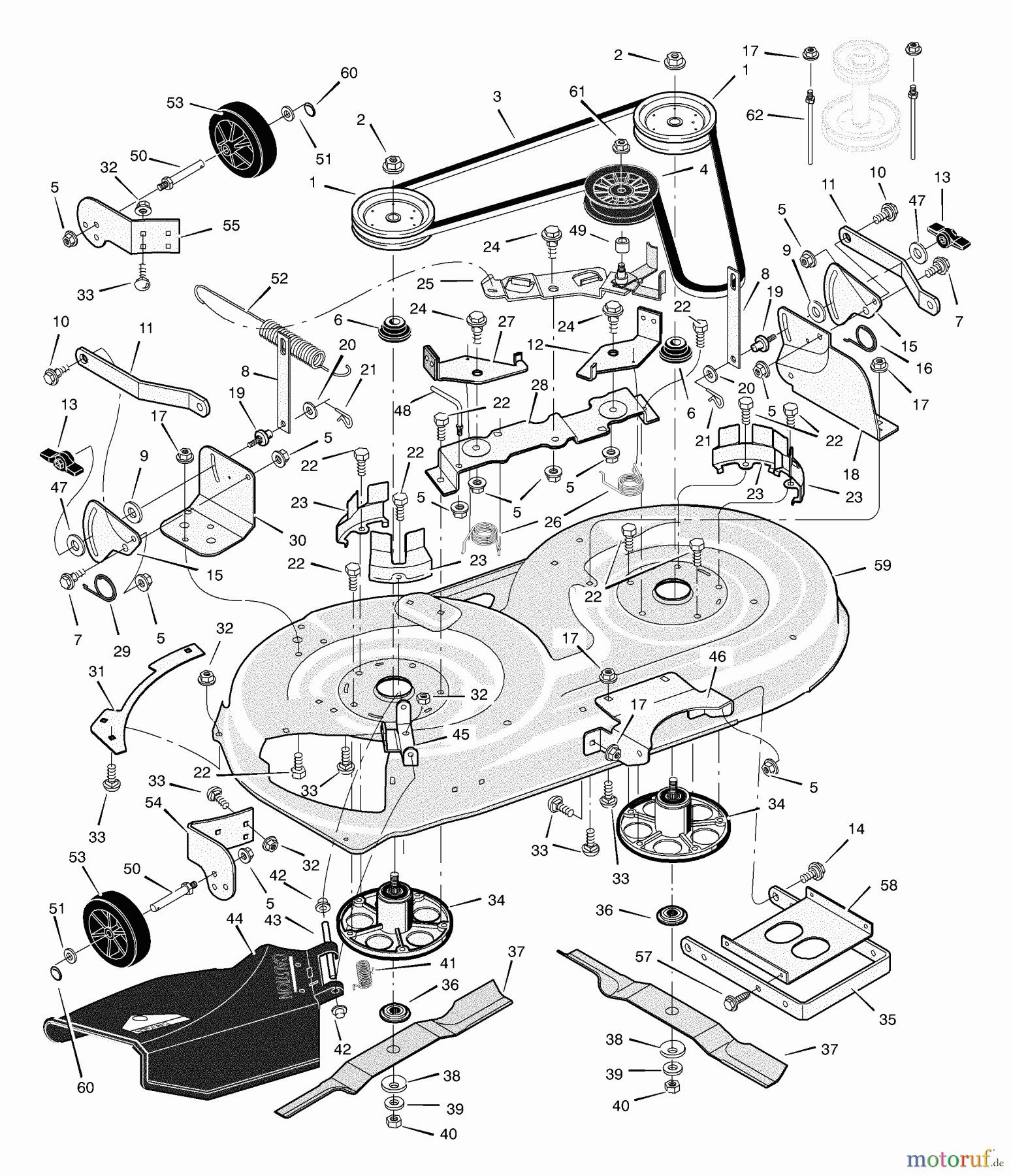 Murray Rasen- und Gartentraktoren 425620x92A - B&S/Murray 42