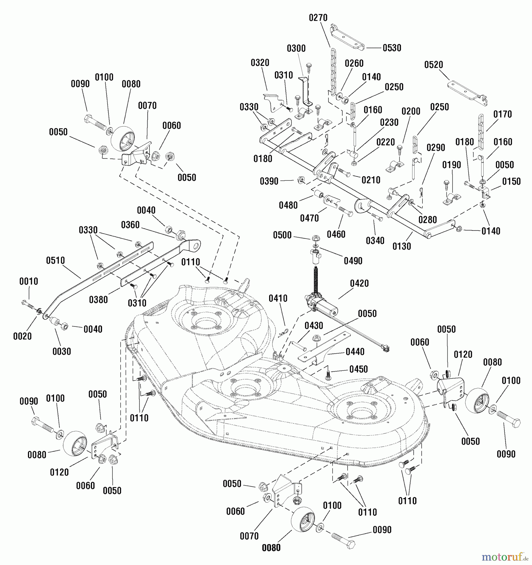 Murray Rasen- und Gartentraktoren 107.250050 (2691086-00) - Craftsman CTX9000, 46