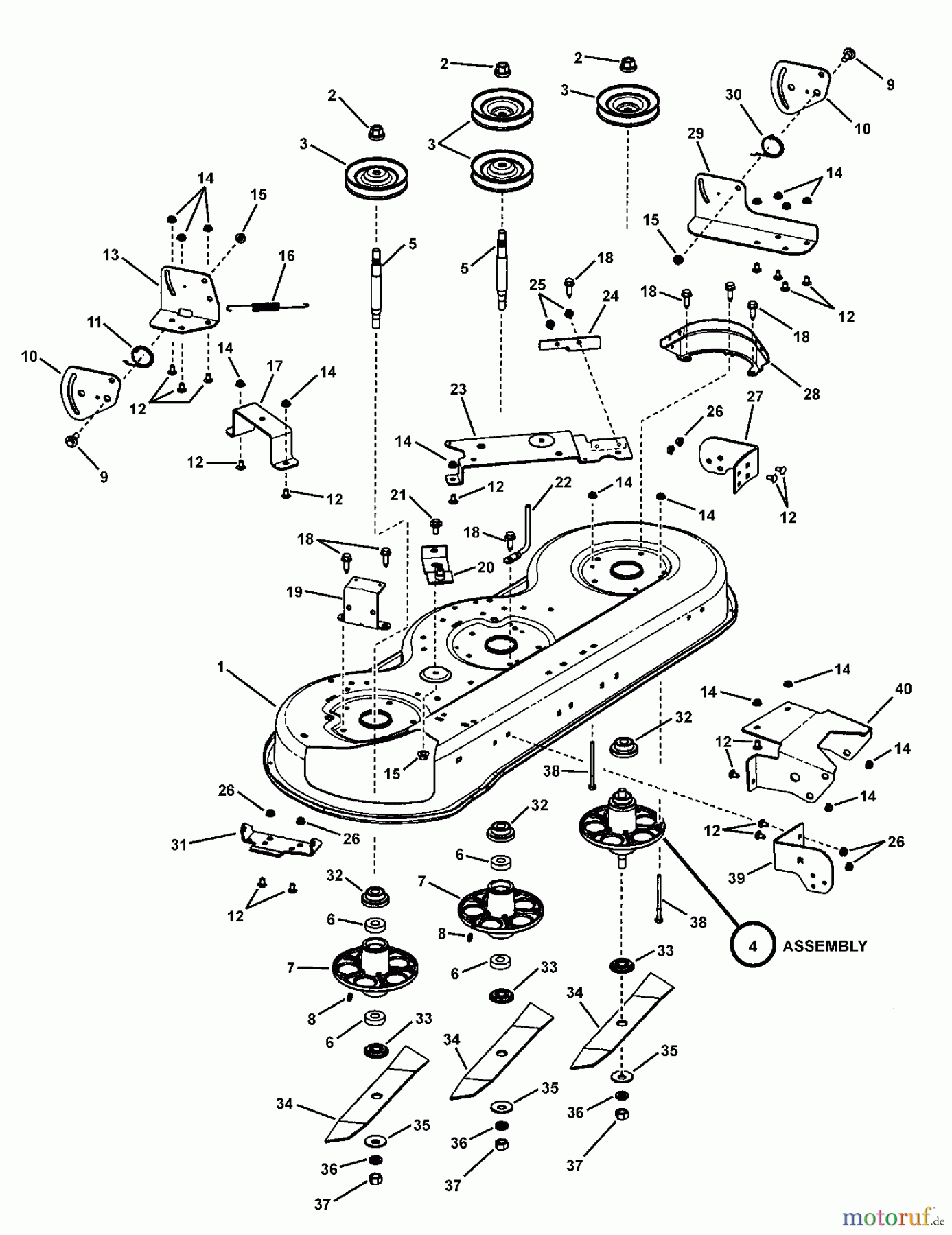  Murray Rasen- und Gartentraktoren CLT20460 (7800311) - Murray 46