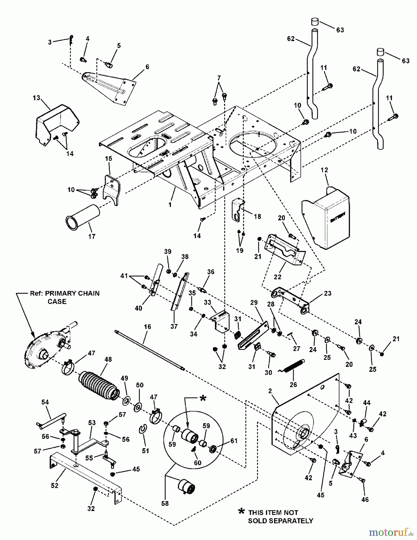  Murray Reitermäher 107.280341 (7800669A) - Craftsman 28