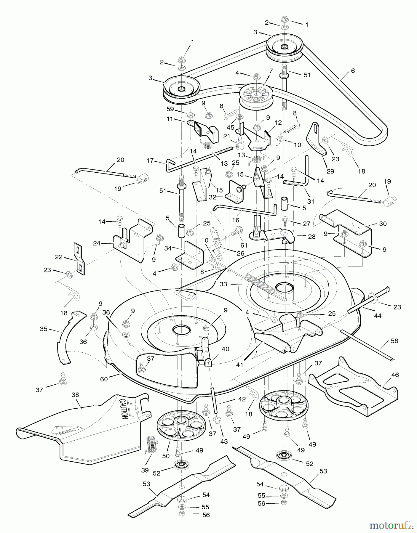  Murray Rasen- und Gartentraktoren 38623x5C - Murray 38