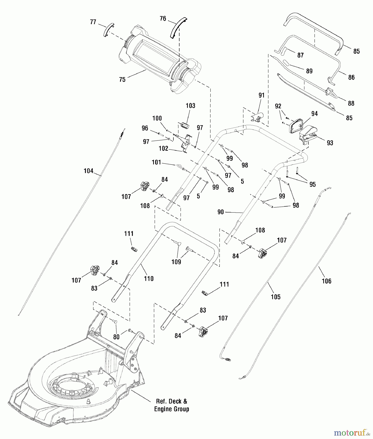 Murray Rasenmäher MXUA21675 (881225) - Murray 21