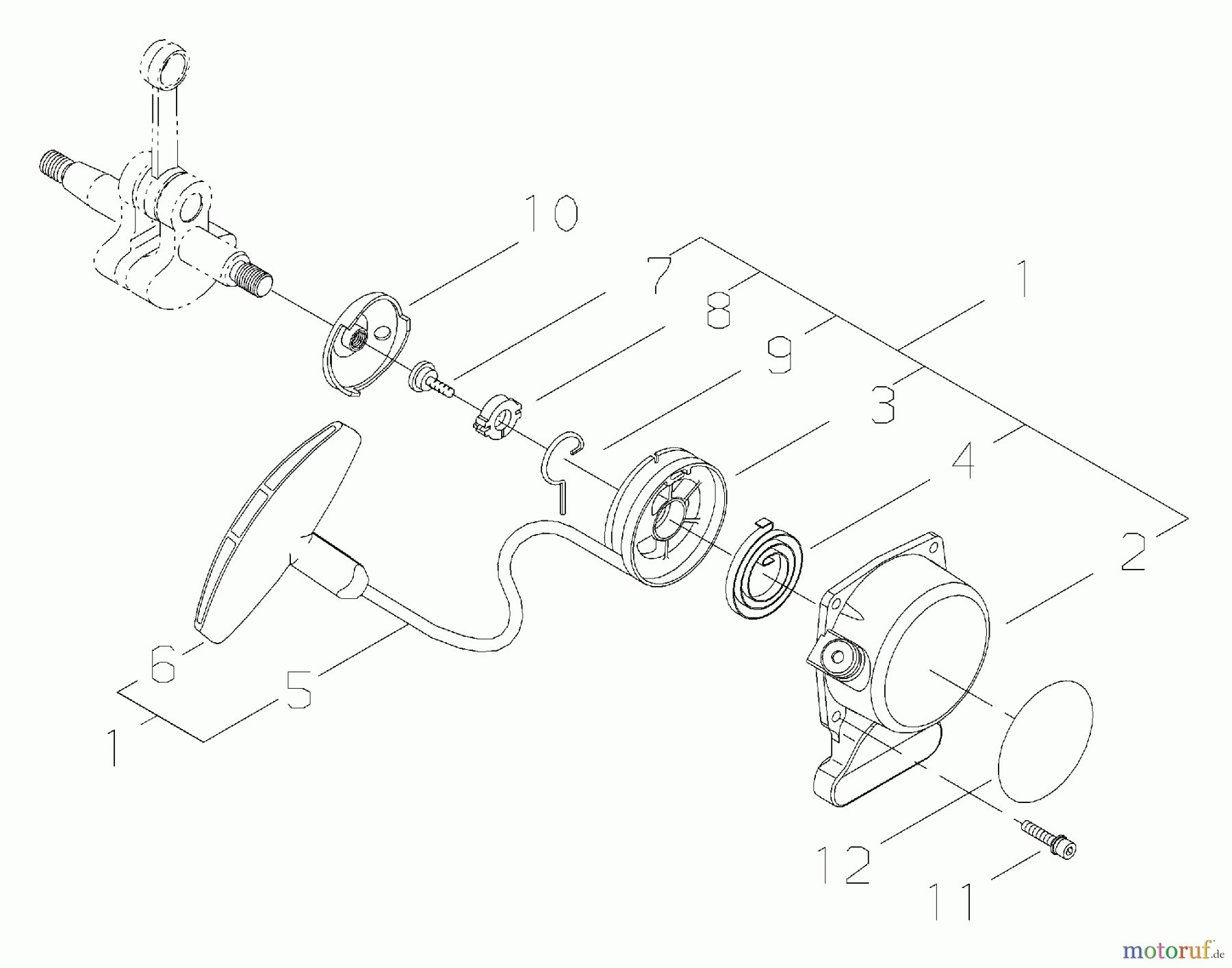 Shindaiwa Trimmer, Faden / Bürste T3410X - Shindaiwa String Trimmer Starter