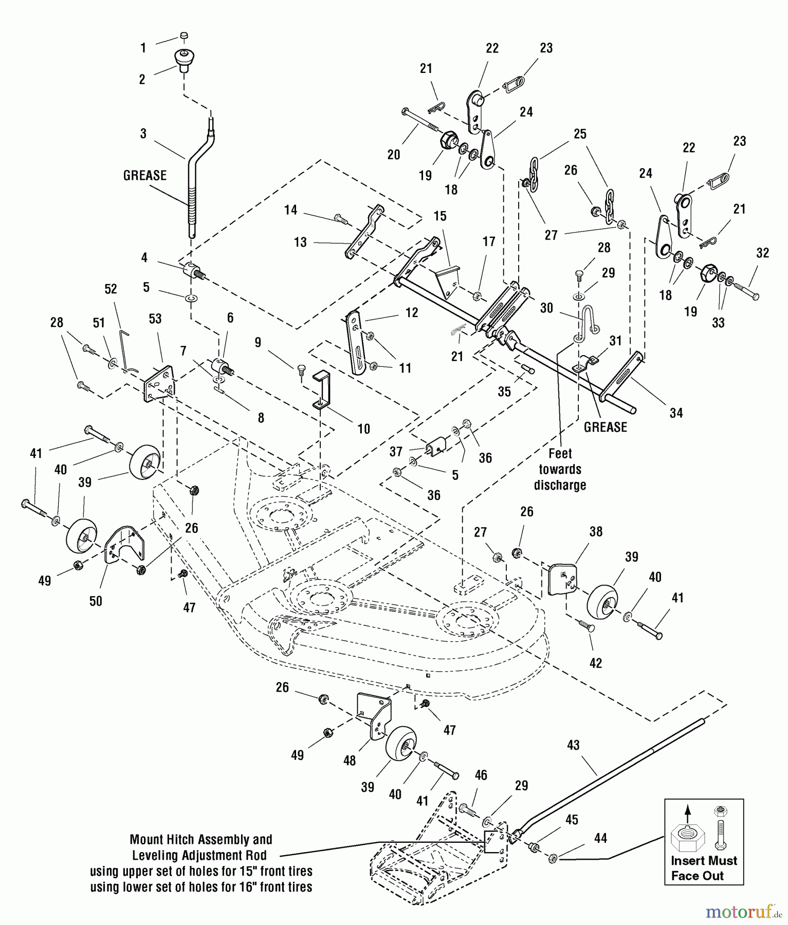  Snapper Rasen- und Gartentraktoren YT2044 (1694679) - Snapper 44