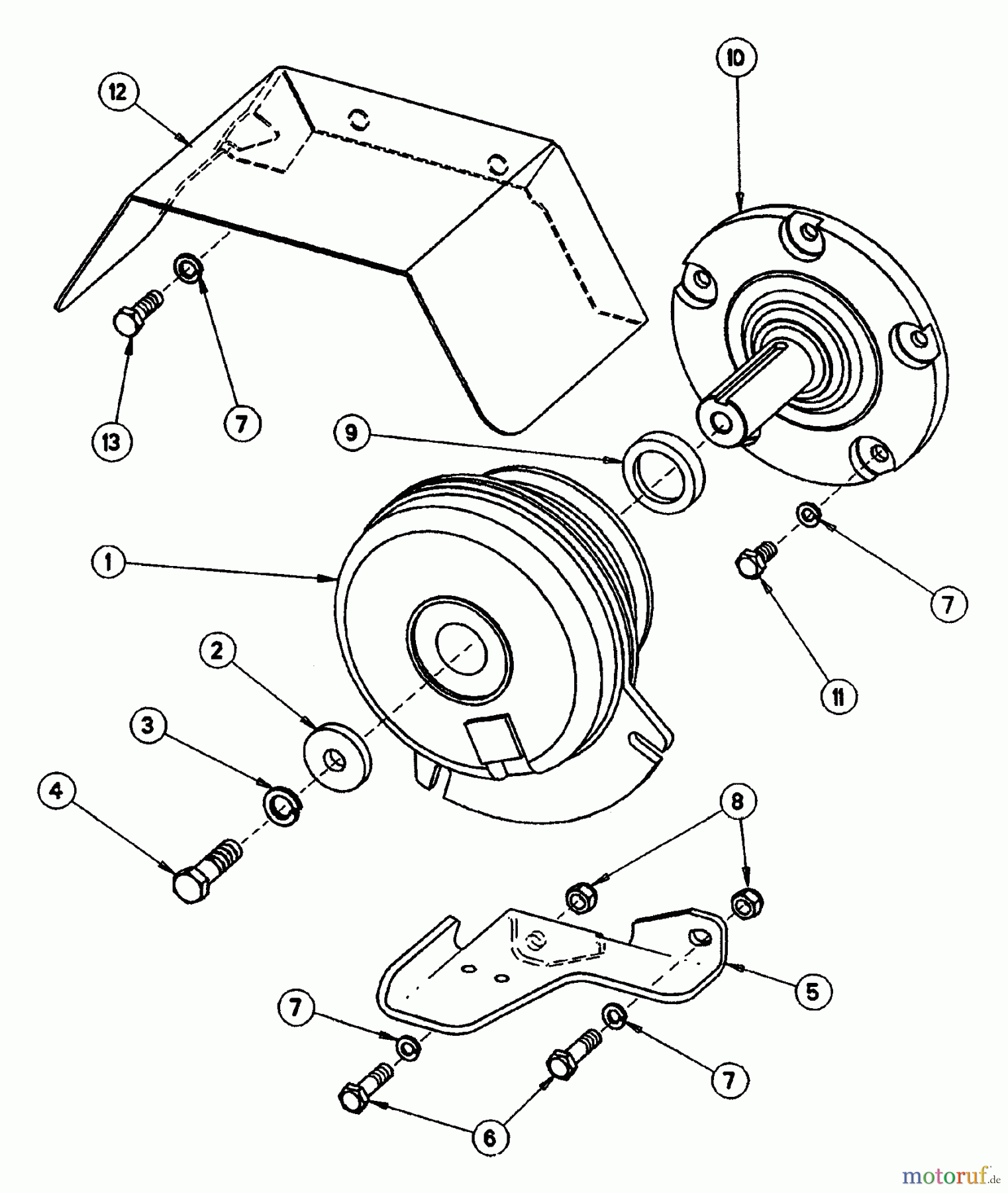  Snapper Nullwendekreismäher, Zero-Turn ZF2100DKU (84342) - Snapper 21 HP Zero-Turn Mower, Kubota, Out Front, Z-Rider Series 0 Rear PTO Assembly