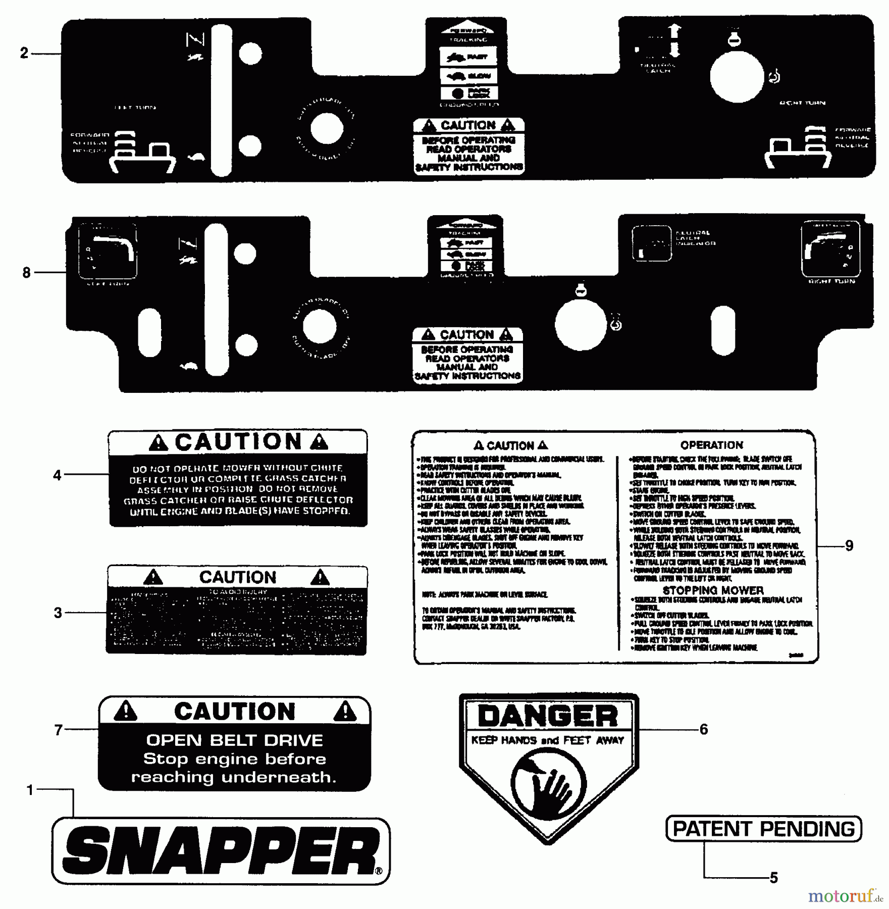 Snapper Mähdecks PMHA7484 - Snapper 48