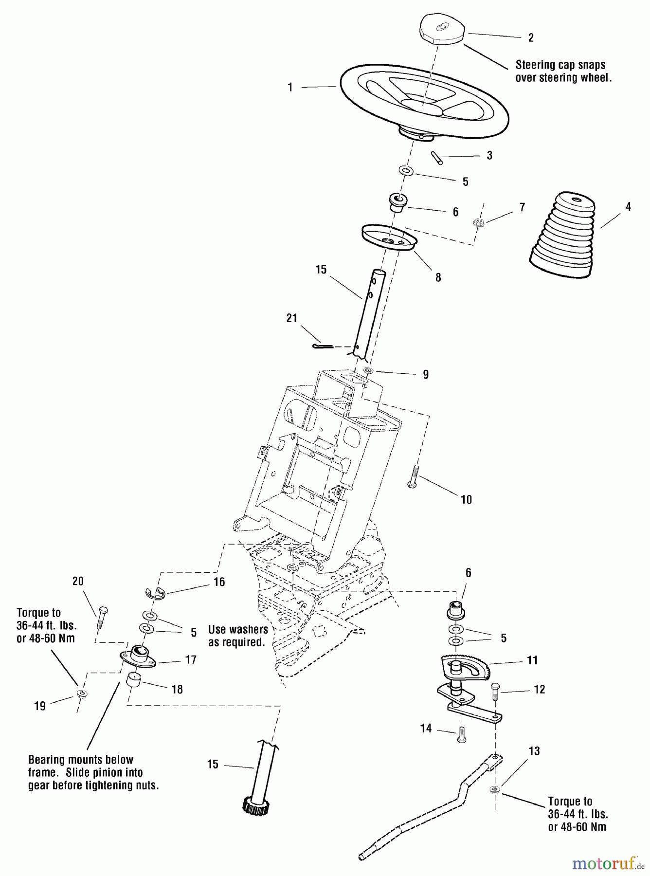  Snapper Rasen- und Gartentraktoren LT20440 (2690759) - Snapper 44