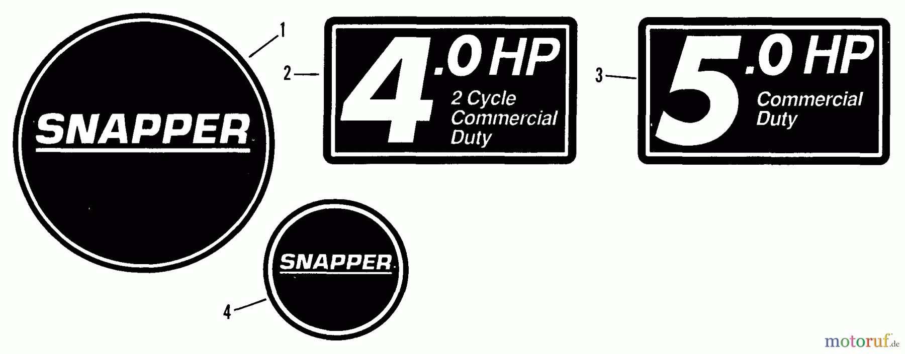  Snapper Rasenmäher PC21507BV - Snapper 21