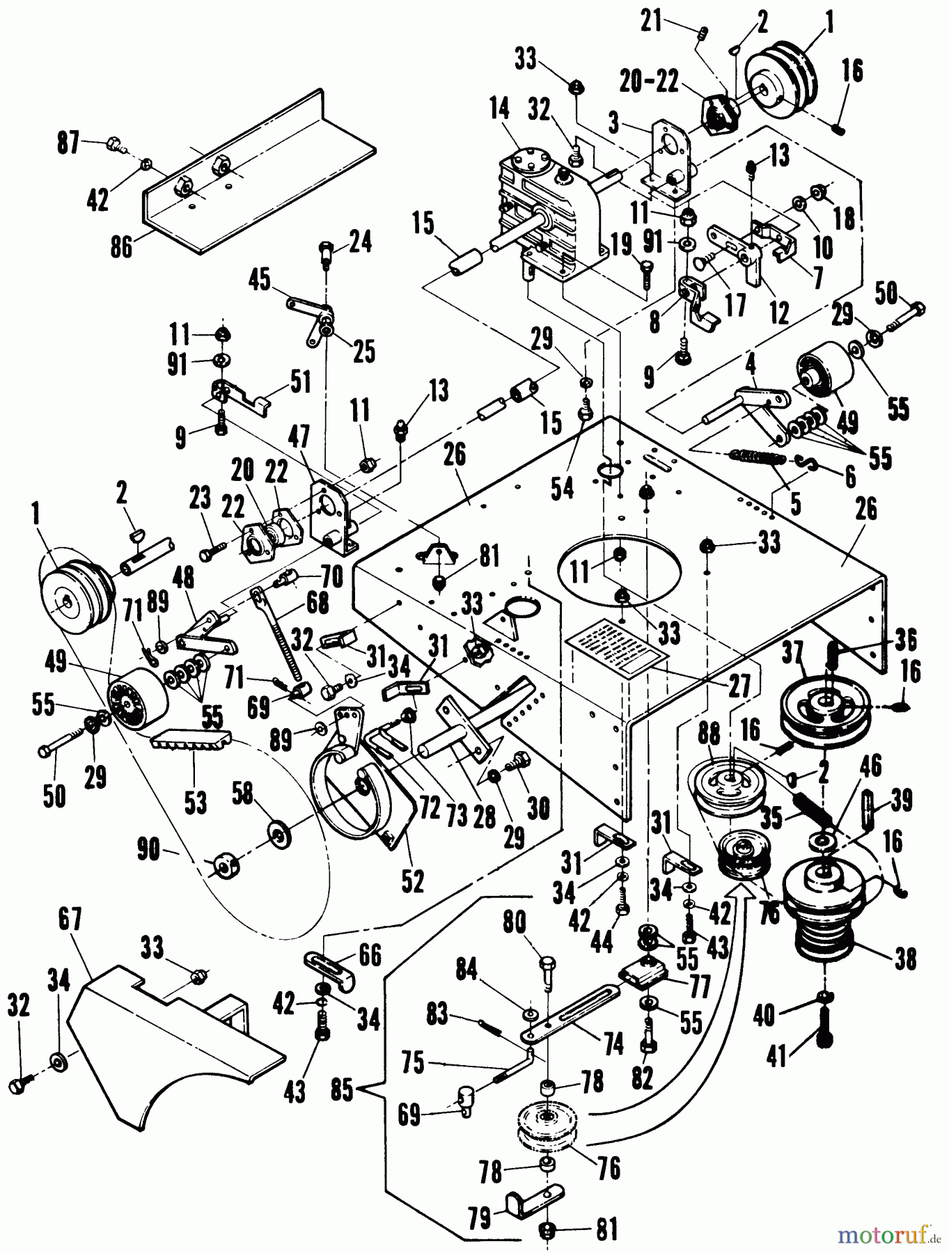  Snapper Rasenmäher für Großflächen W36122R - Snapper 36