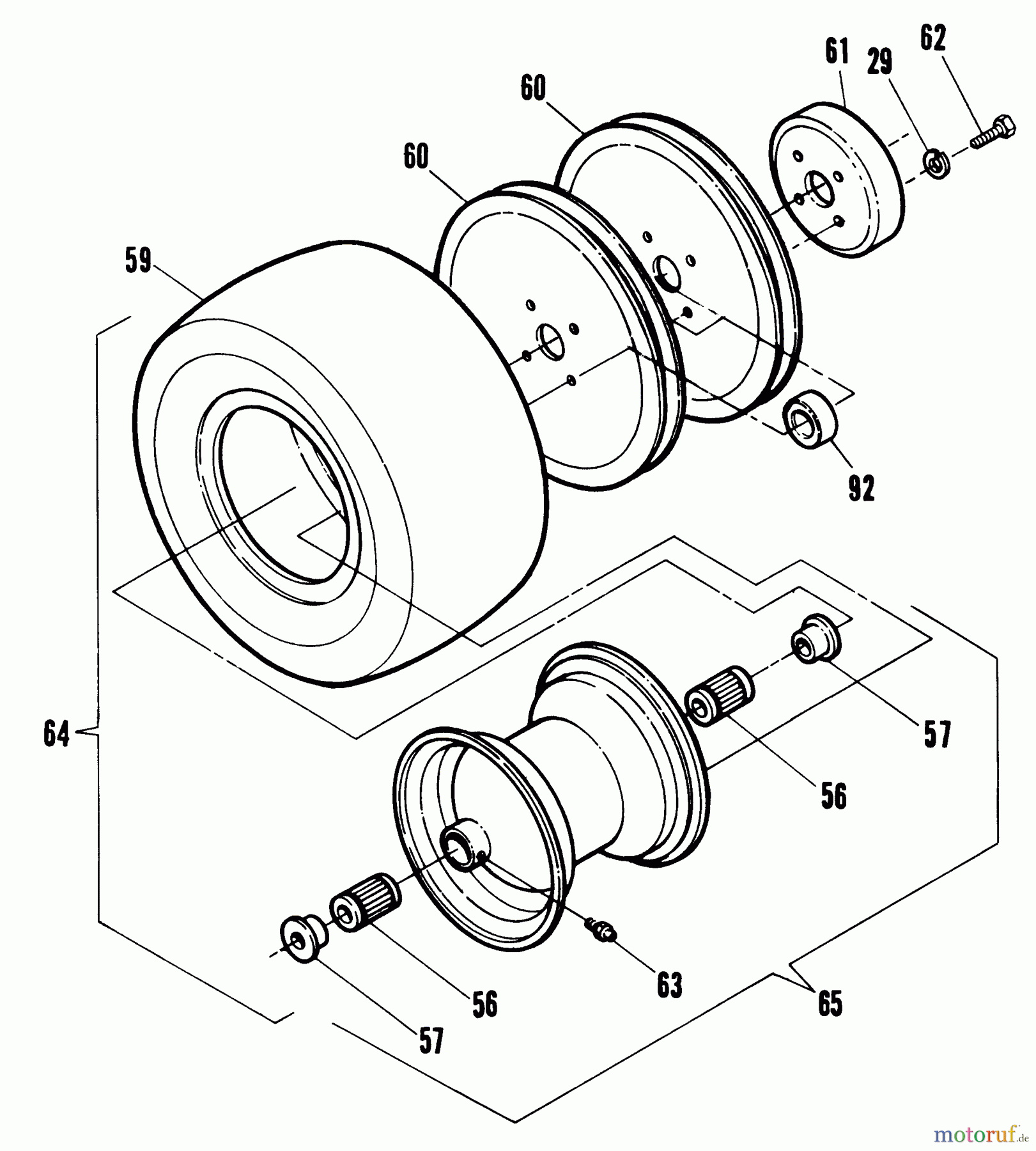 Snapper Rasenmäher für Großflächen W36142BV - Snapper 36