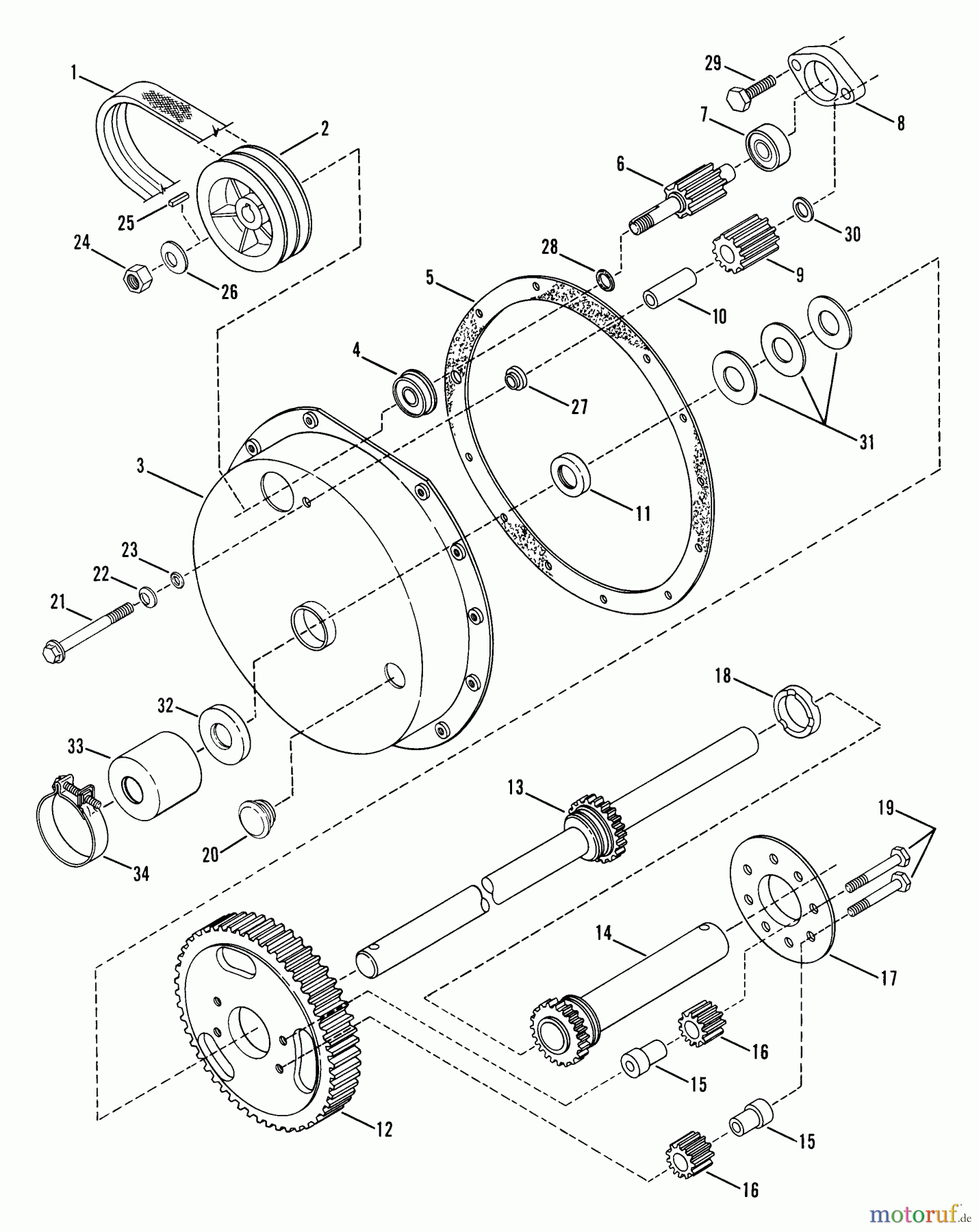 Snapper Rasenmäher für Großflächen Y30081B (80168) - Snapper 30