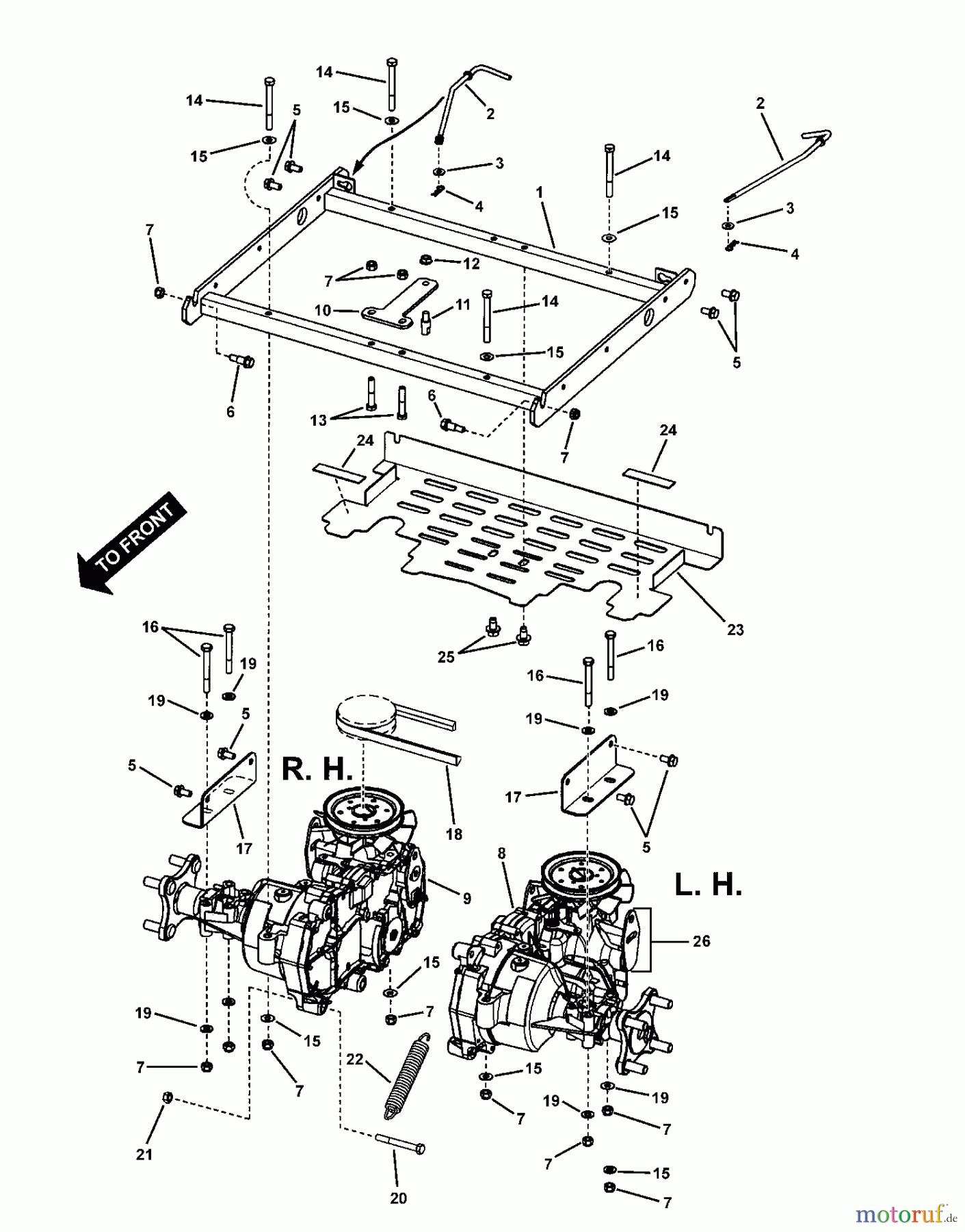  Snapper Nullwendekreismäher, Zero-Turn RZT22500BVE2 (7800011) - Snapper 50