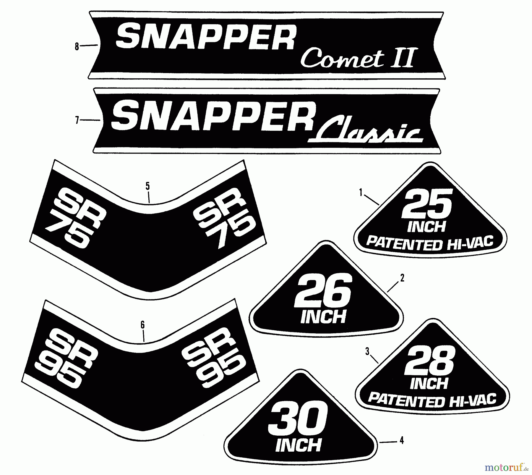 Snapper Reitermäher 300812B - Snapper 30