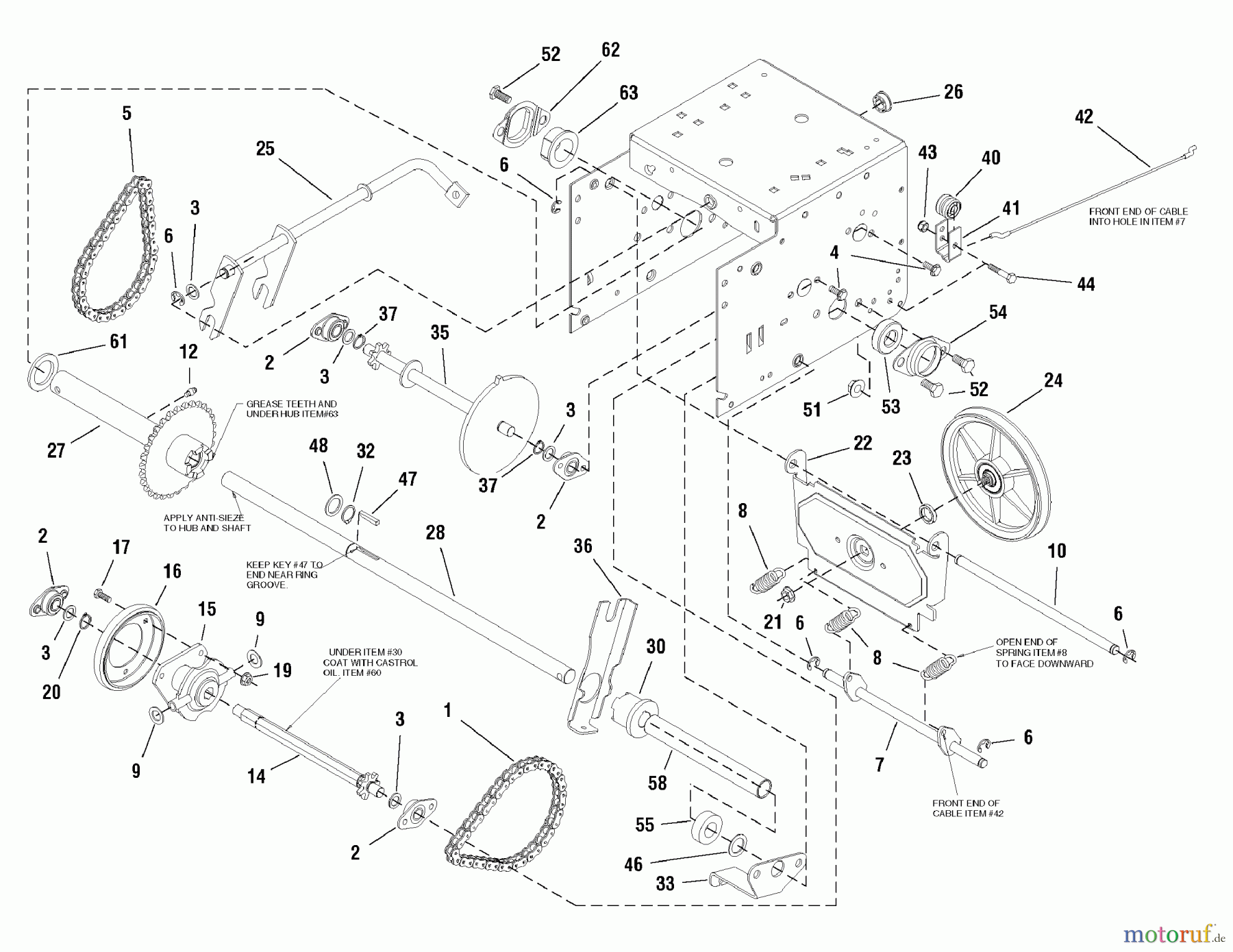  Snapper Schneefräsen 105308E (1694995) - Snapper 30