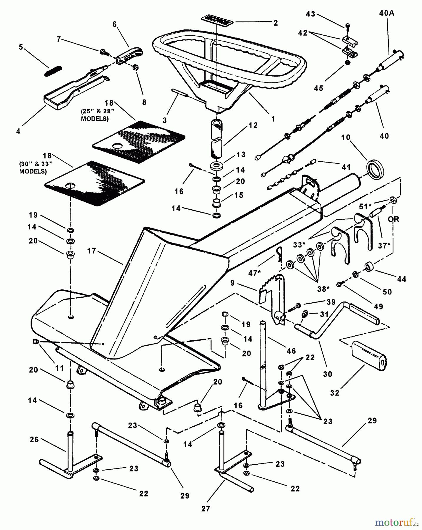  Snapper Reitermäher N281016BE - Snapper 28