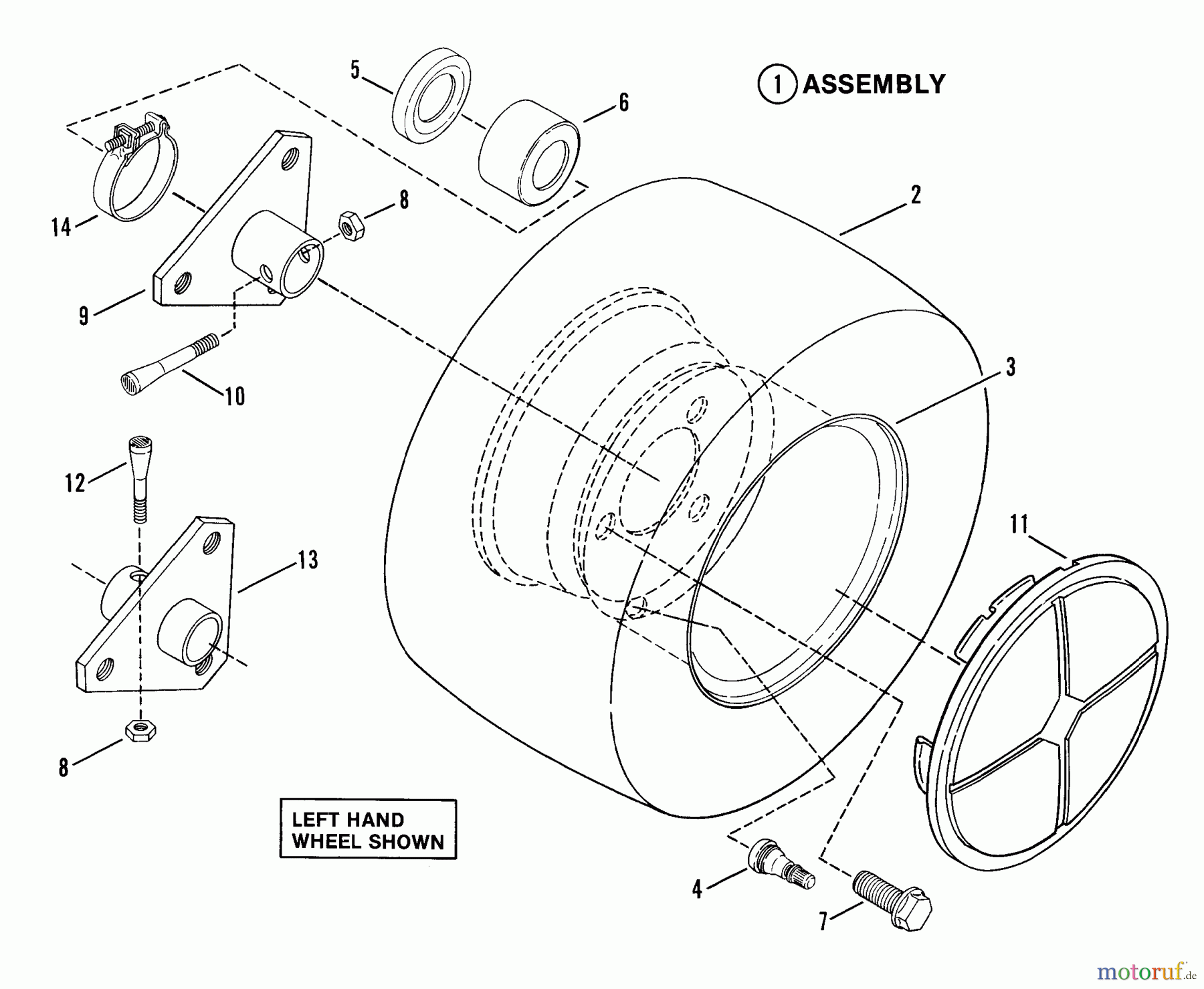  Snapper Zubehör. Rasenmäher 7060947 - Snapper Bag N-Wagon, 30 Bushel RLT12D331B 33