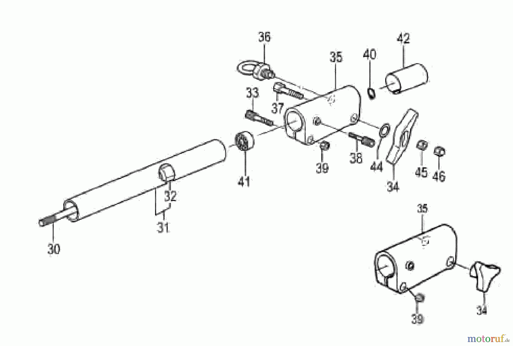 Tanaka Hochentaster TPS-2510 - Tanaka Extended Reach Pole Saw Drive Shaft & Coupling