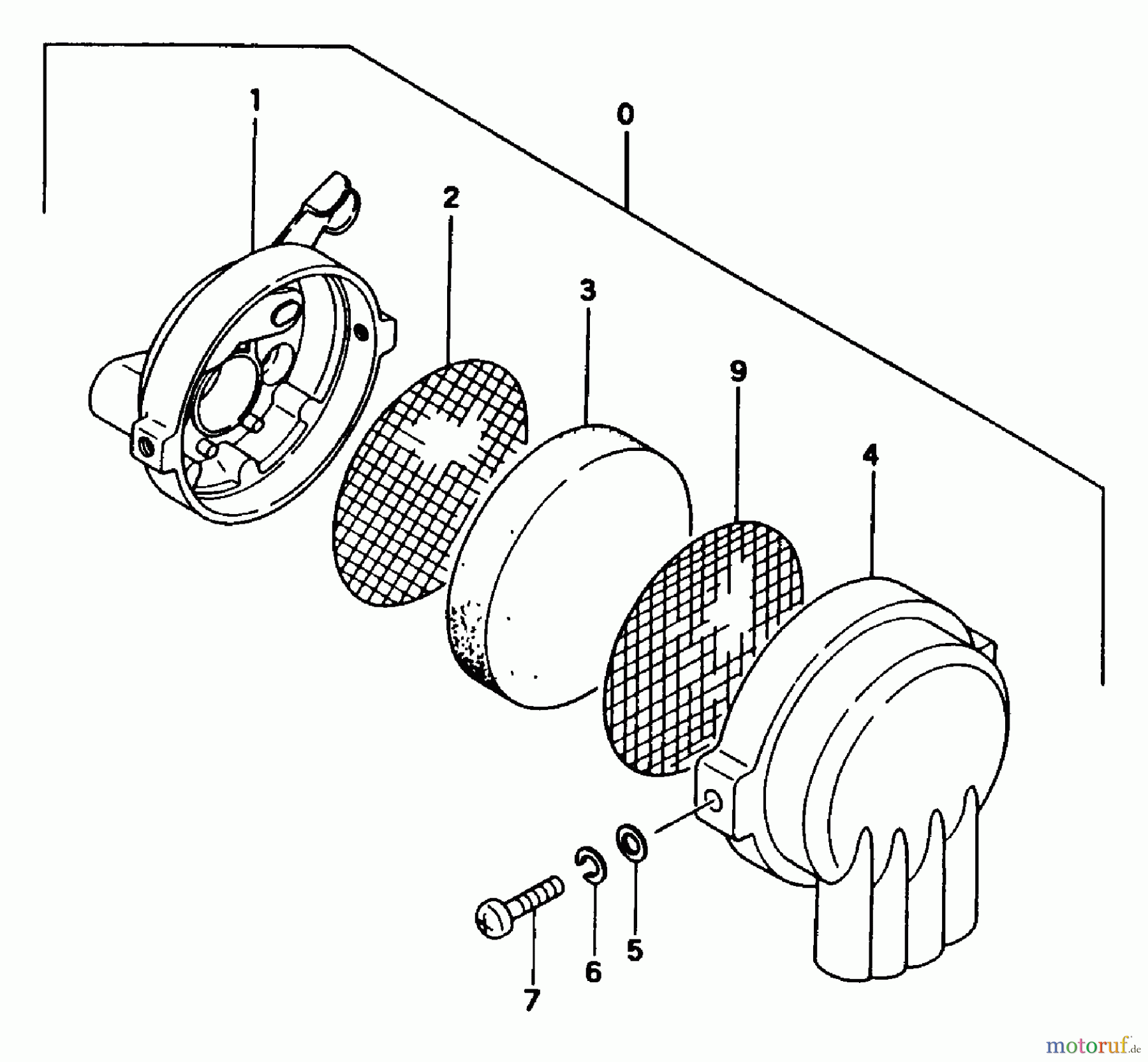 Tanaka Trimmer, Motorsensen TBC-162 - Tanaka Trimmer / Brush Cutter Air Cleaner