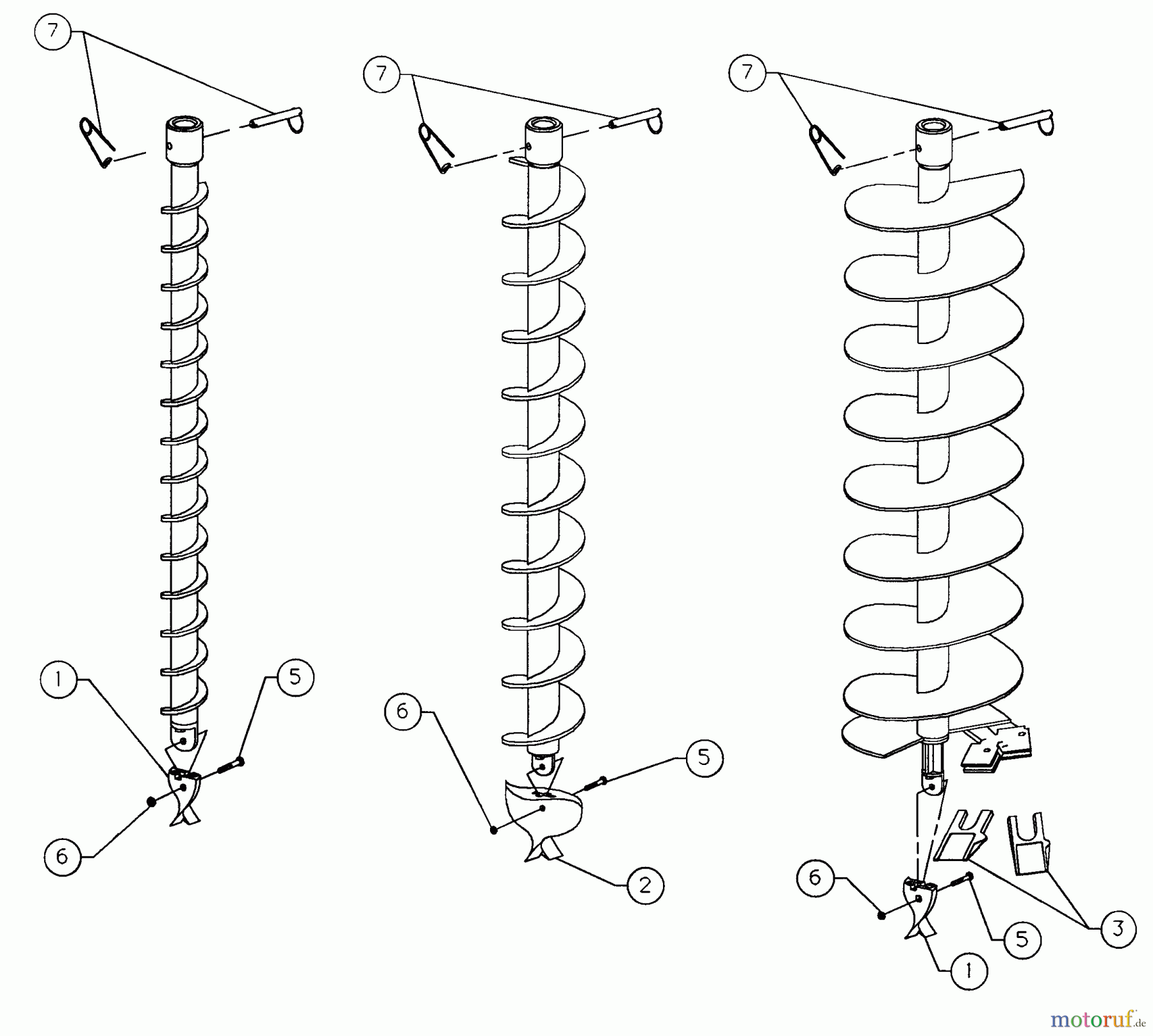  Tanaka Erdbohrer TIA-340 - Tanaka Power Auger Pengo Bits 2