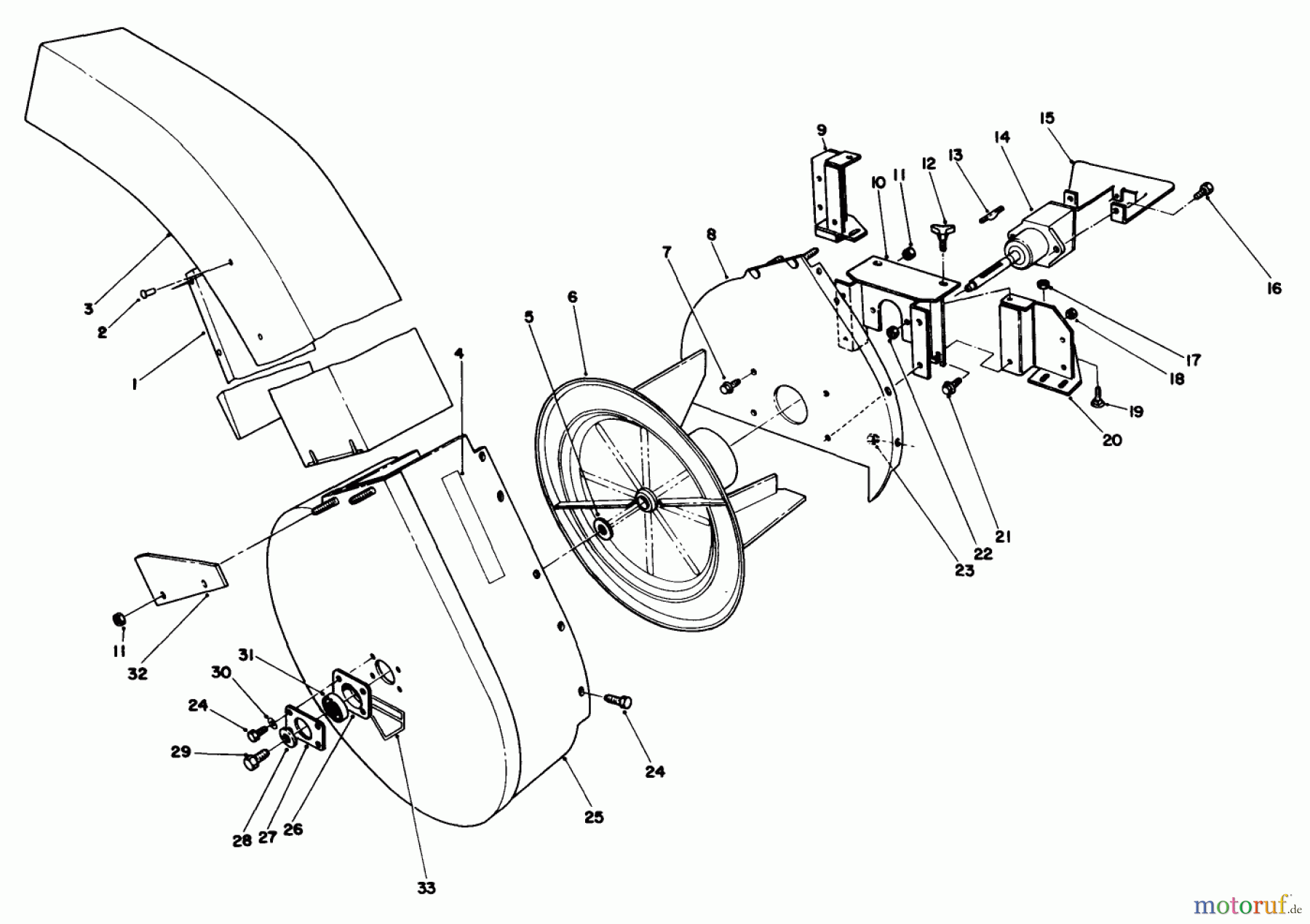  Toro Neu Mowers, Deck Assembly Only 30544 (117/120) - Toro 44