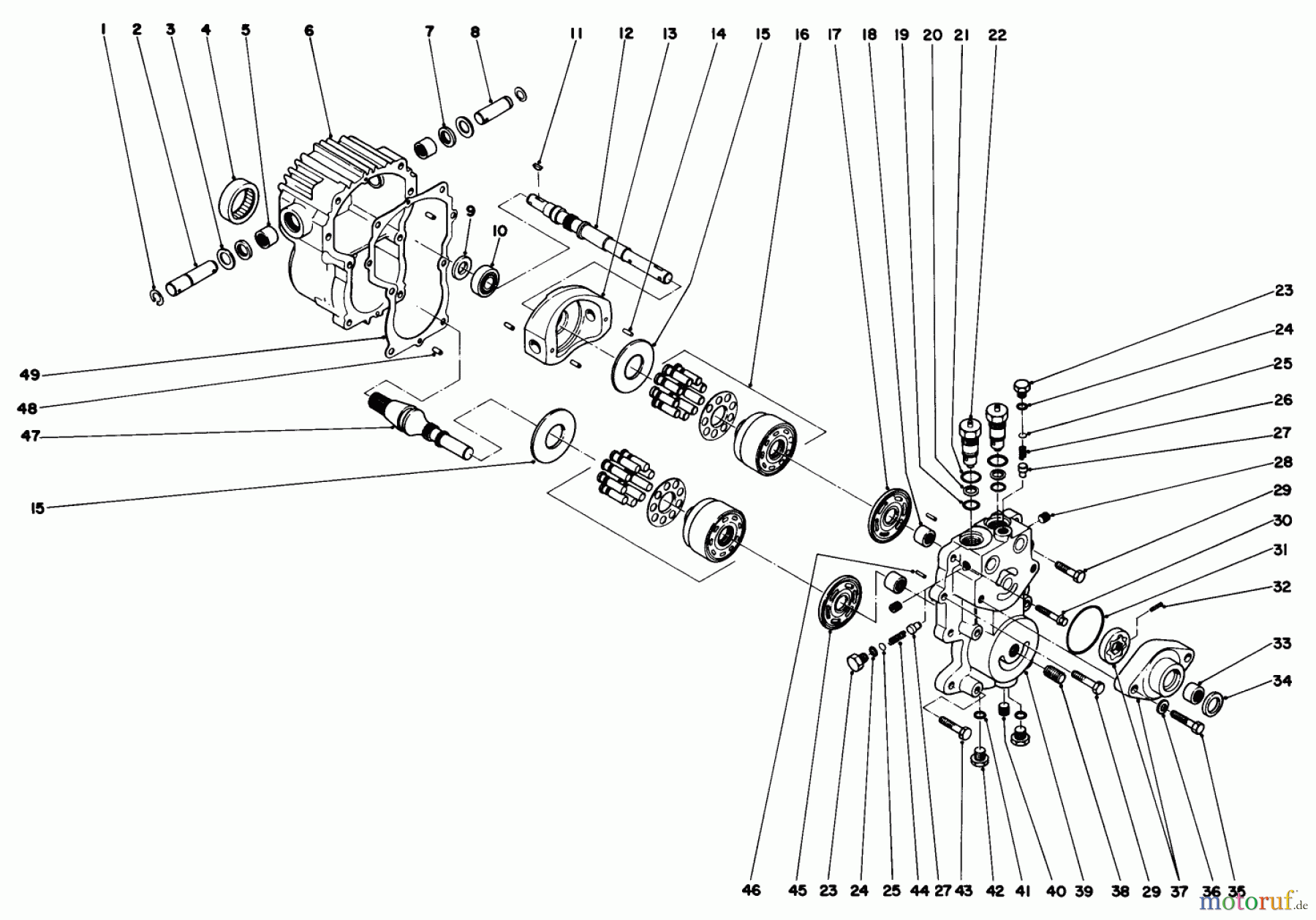 Toro Neu Mowers, Deck Assembly Only 30562 (200) - Toro 62