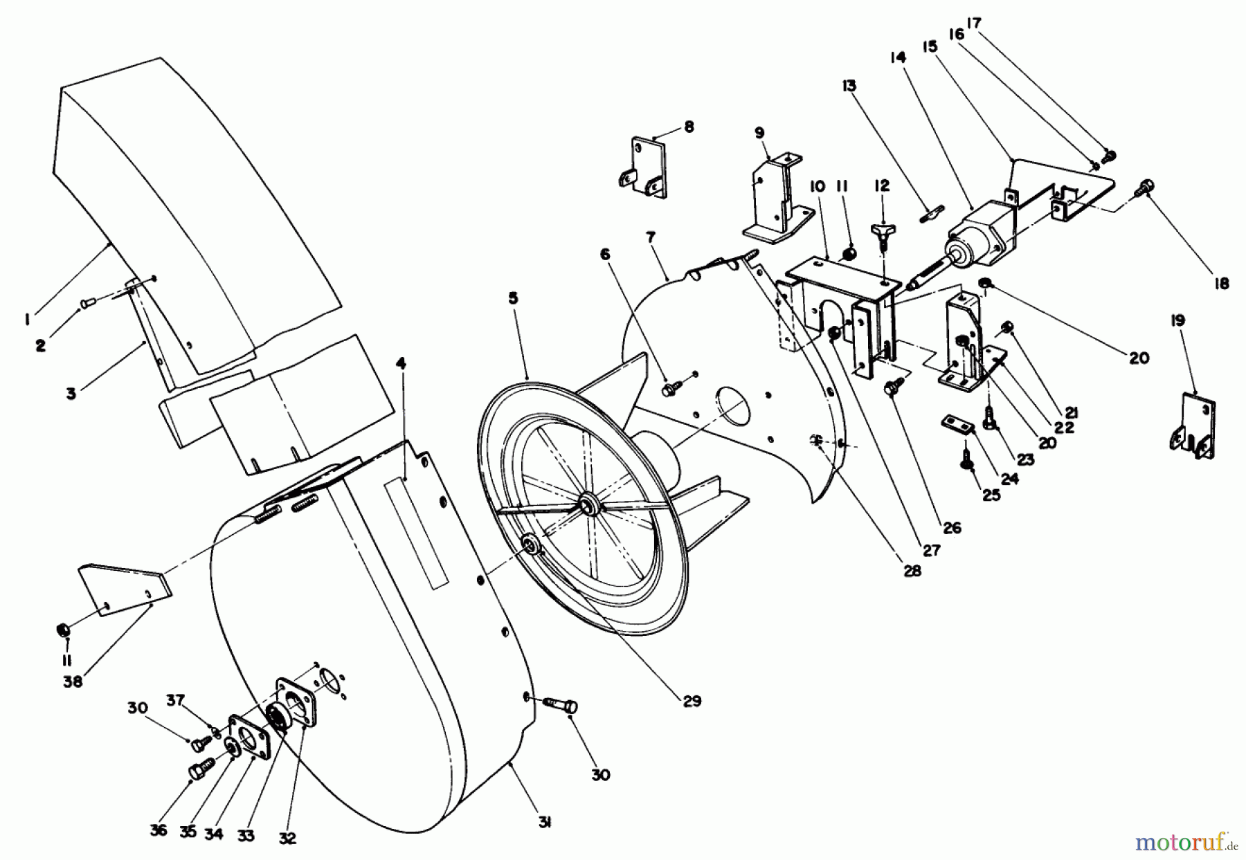 Toro Neu Mowers, Deck Assembly Only 30555 (200) - Toro 52
