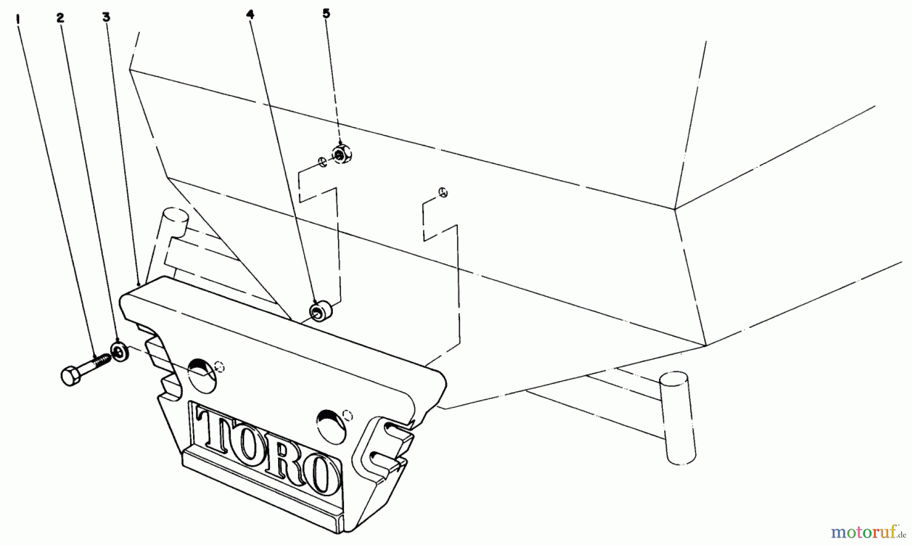 Toro Neu Mowers, Deck Assembly Only 30555 (200) - Toro 52
