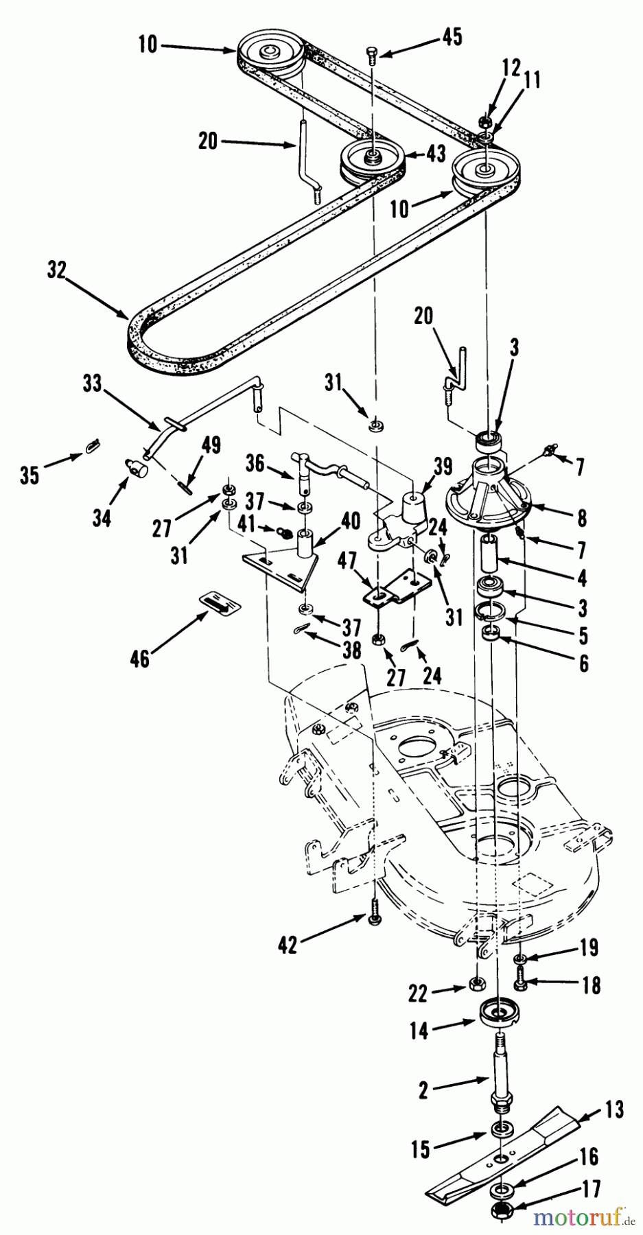  Toro Neu Mowers, Deck Assembly Only 35-37SL02 - Toro 37