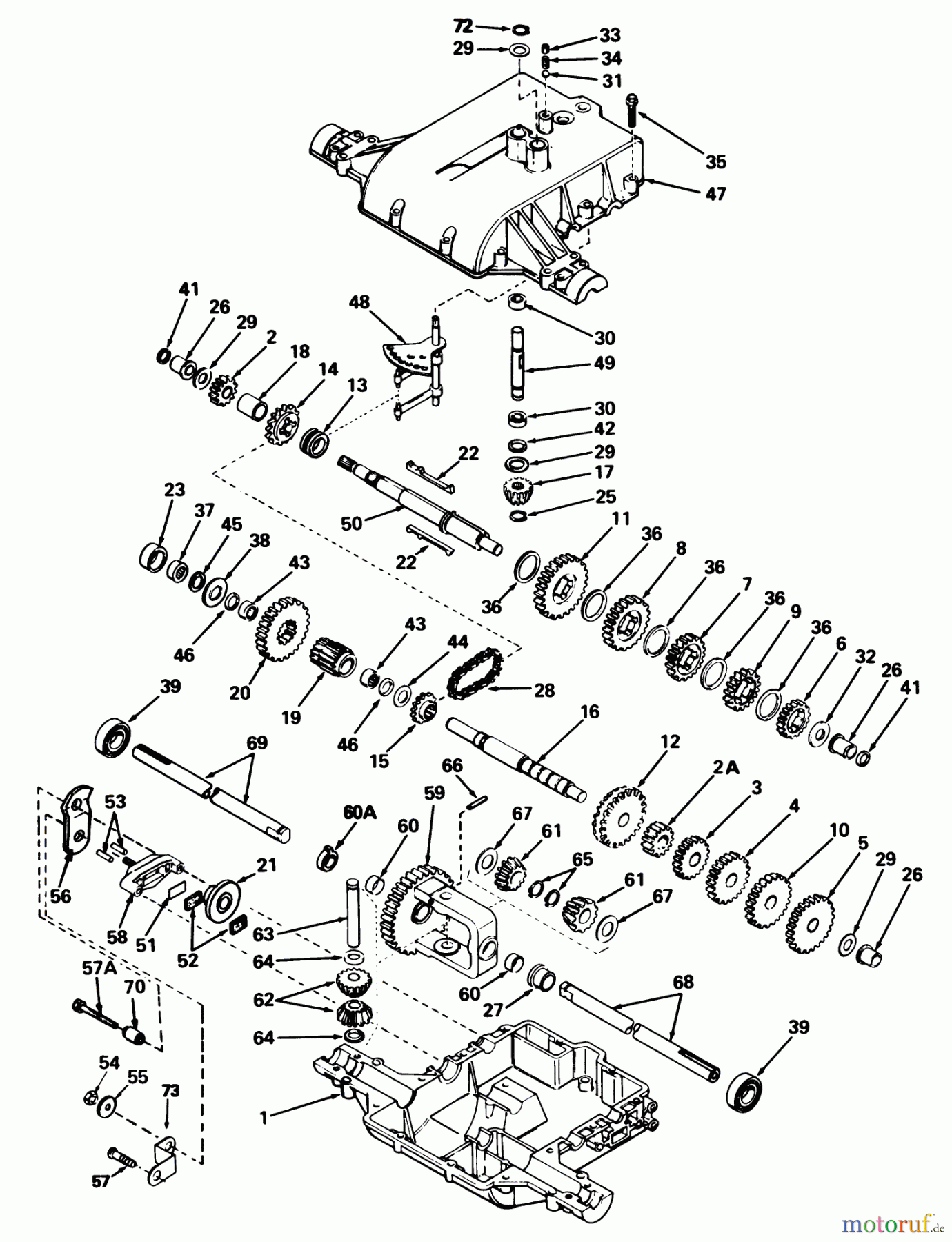 Toro Neu Mowers, Deck Assembly Only 57358 - Toro 44