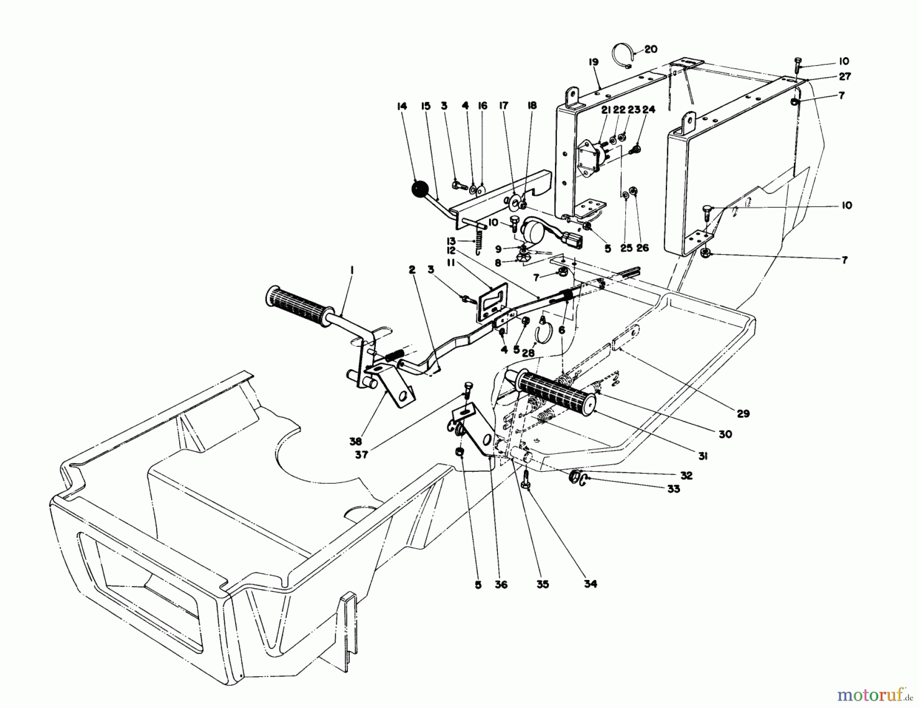  Toro Neu Mowers, Deck Assembly Only 59147 - Toro 38