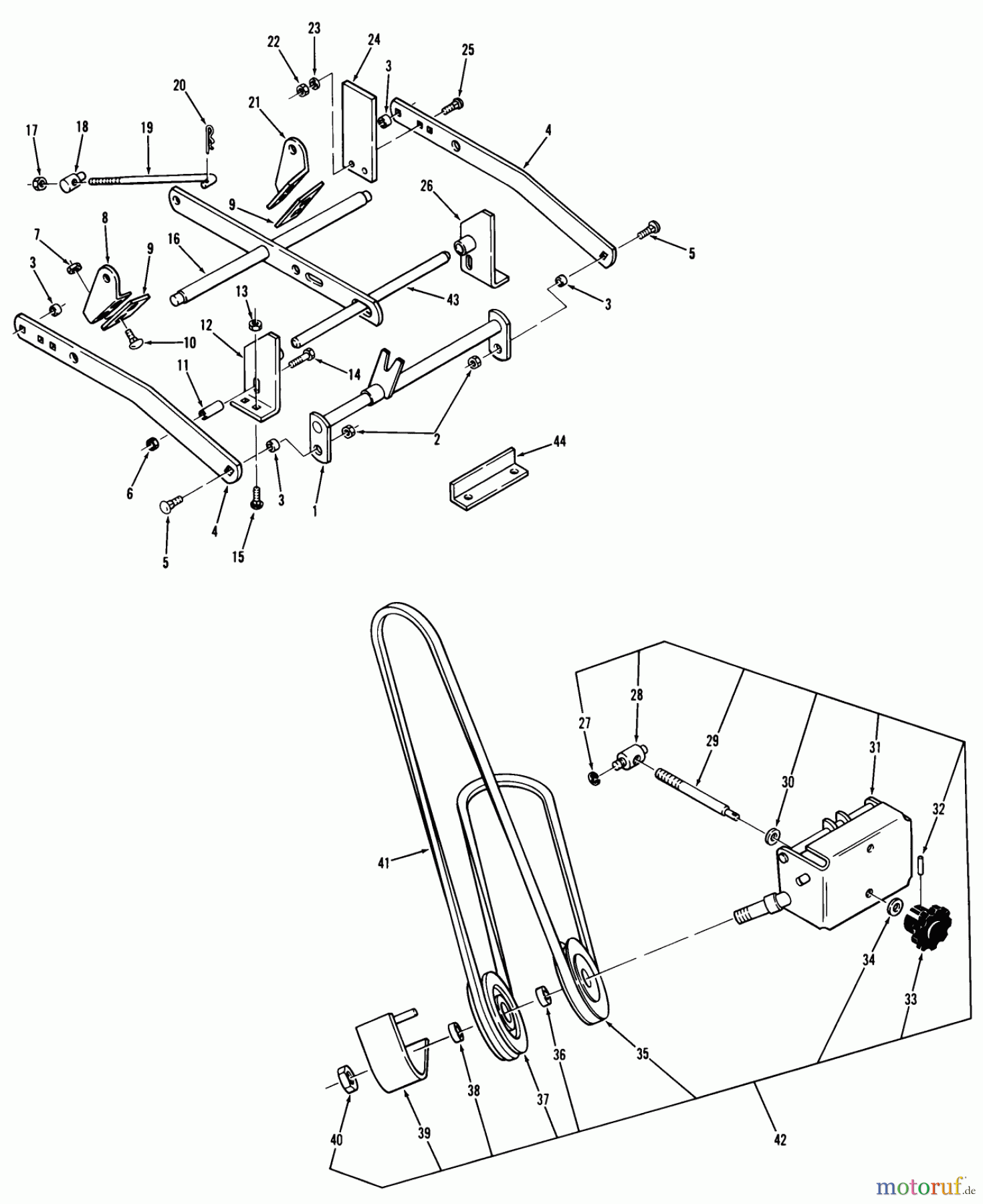 Toro Neu Mowers, Deck Assembly Only 65-48MS02 - Toro 48