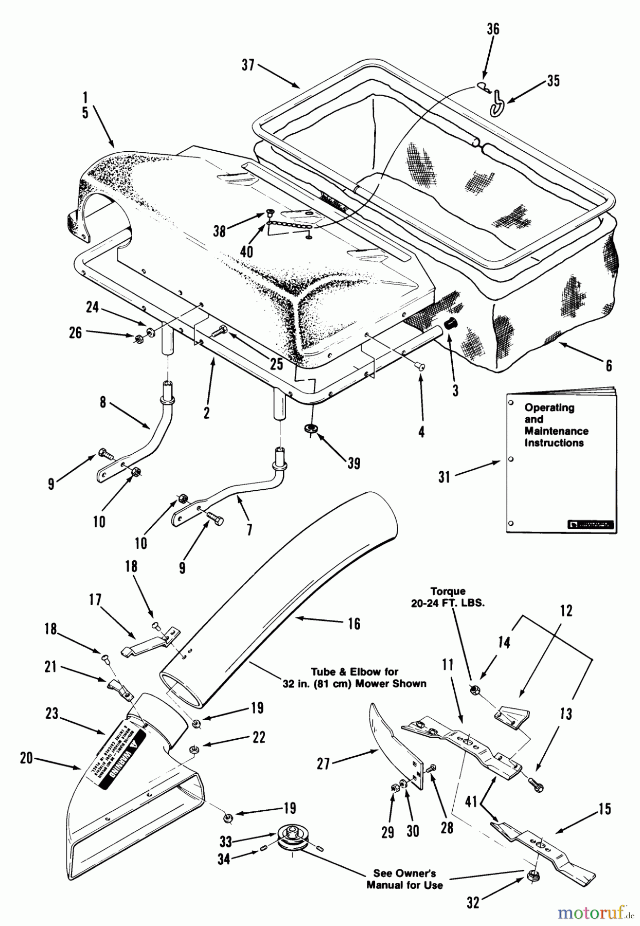  Toro Neu Accessories, Mower 37-06BA02 - Toro 30