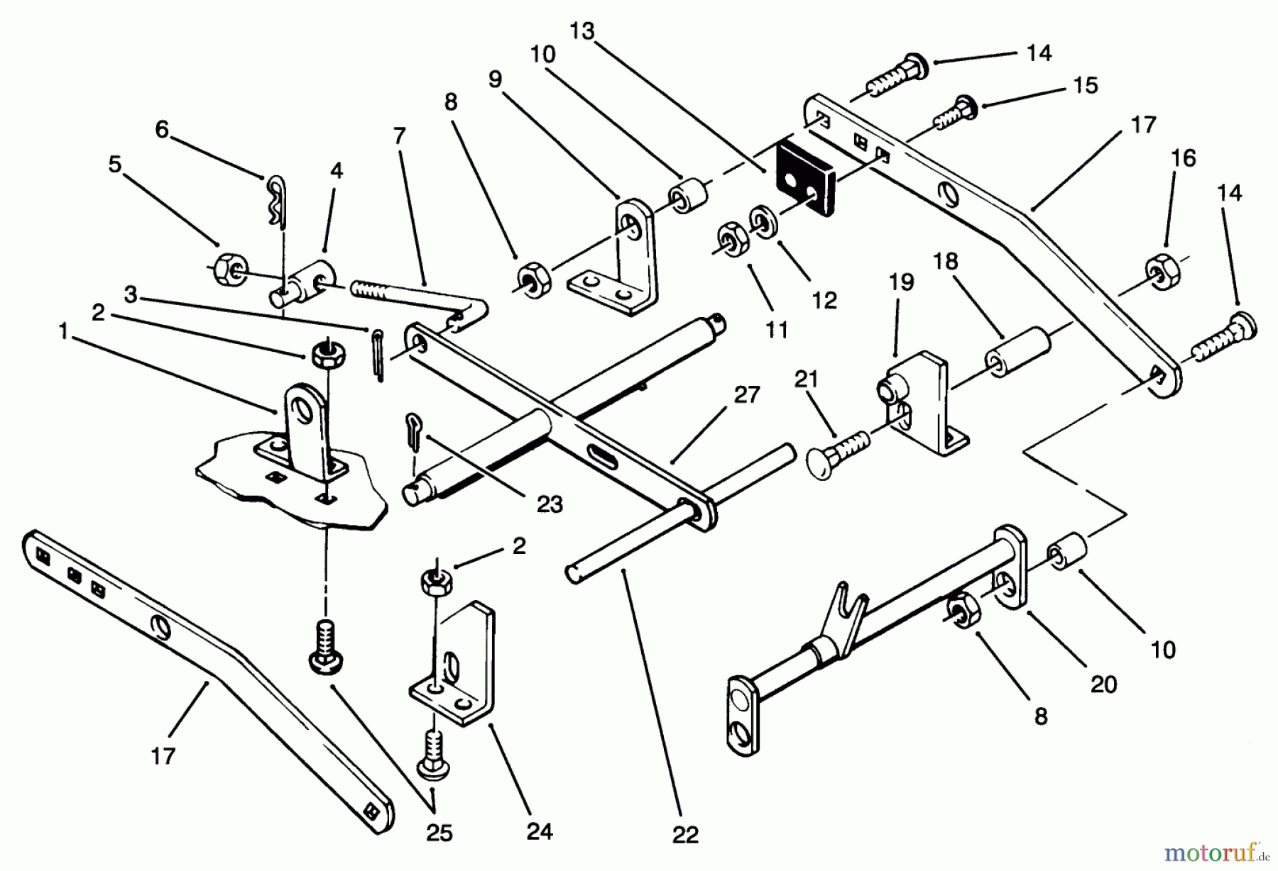  Toro Neu Mowers, Deck Assembly Only 78351 - Toro 42