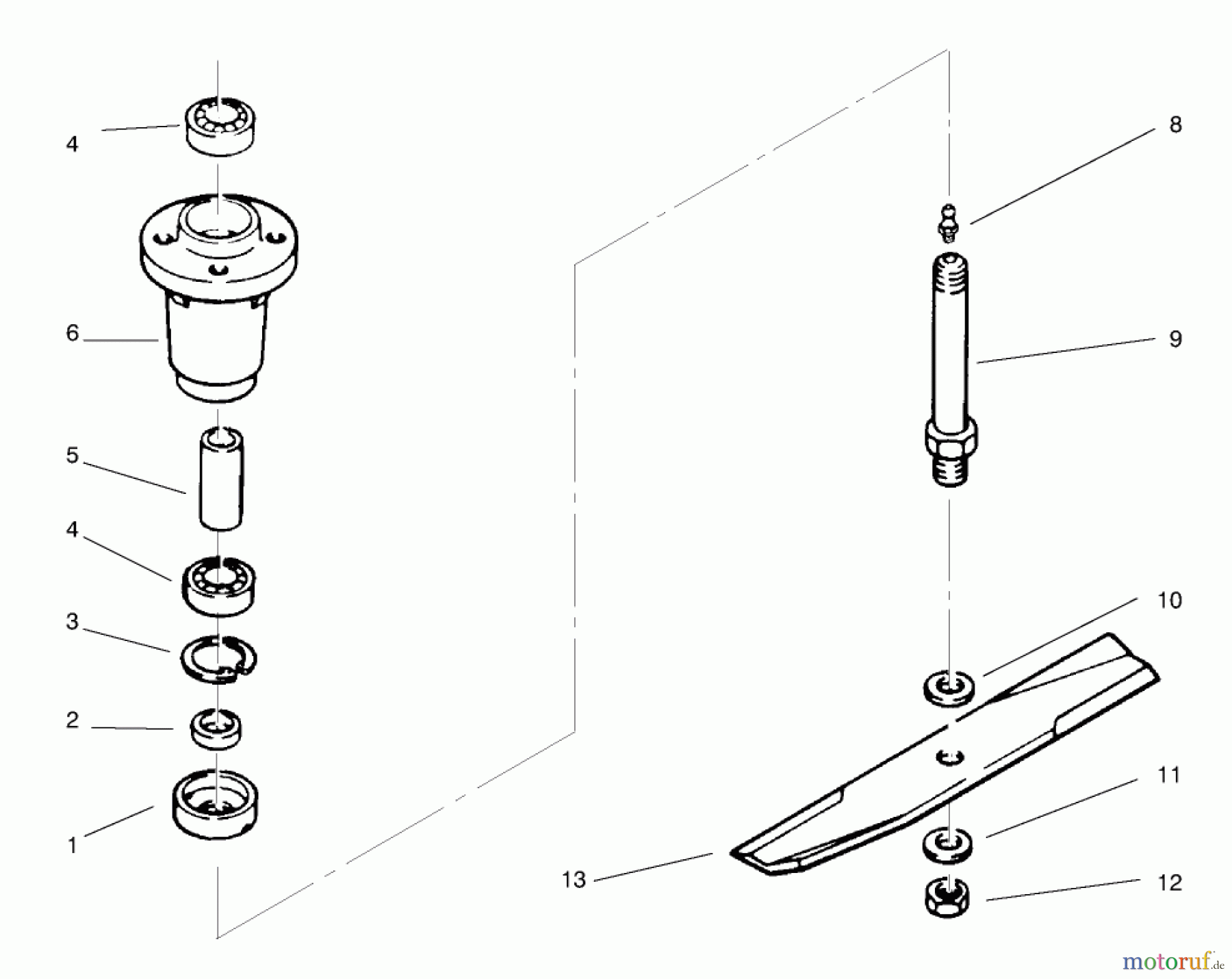 Toro Neu Mowers, Deck Assembly Only 78360 - Toro 48