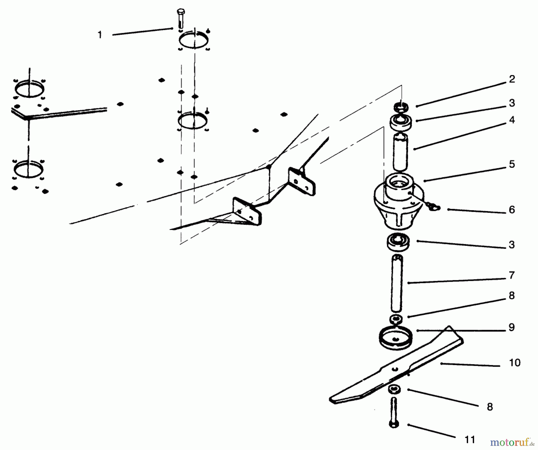 Toro Neu Mowers, Deck Assembly Only 78390 - Toro 60