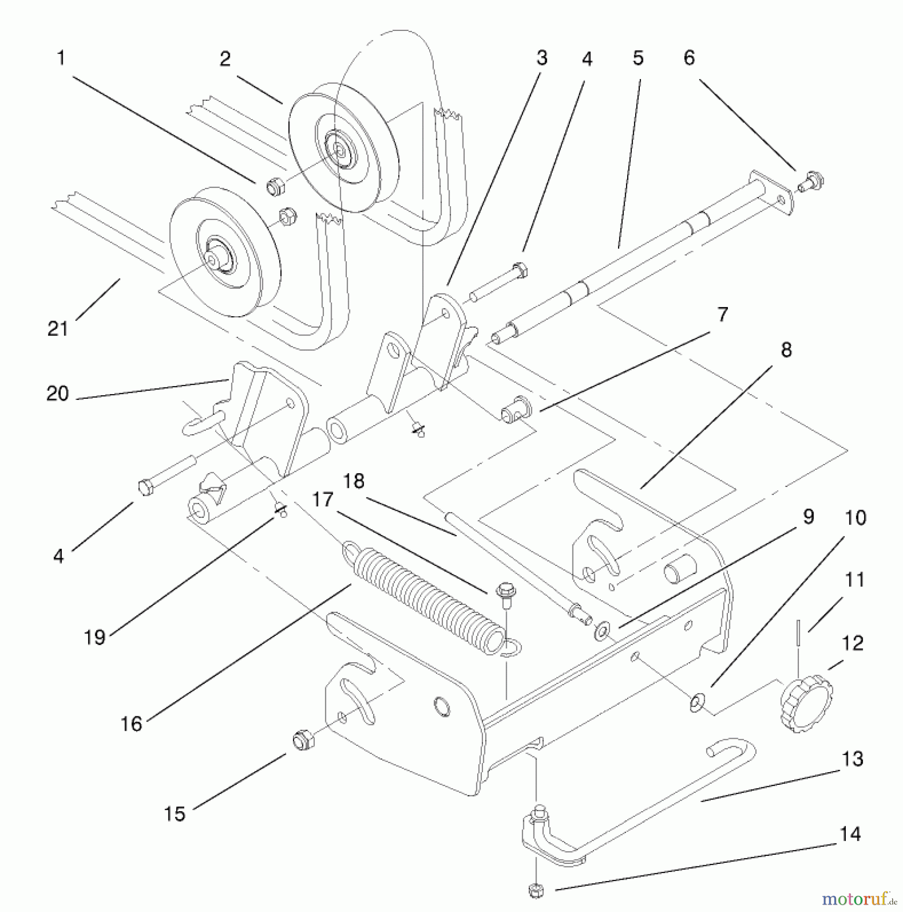 Toro Neu Mowers, Deck Assembly Only 78395 - Toro 60