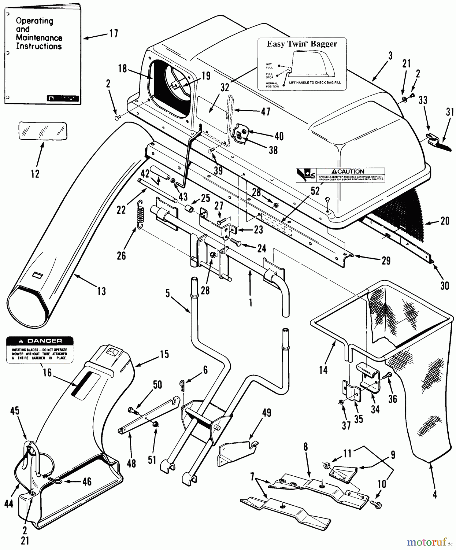  Toro Neu Accessories, Mower 07-08BL01 - Toro 30