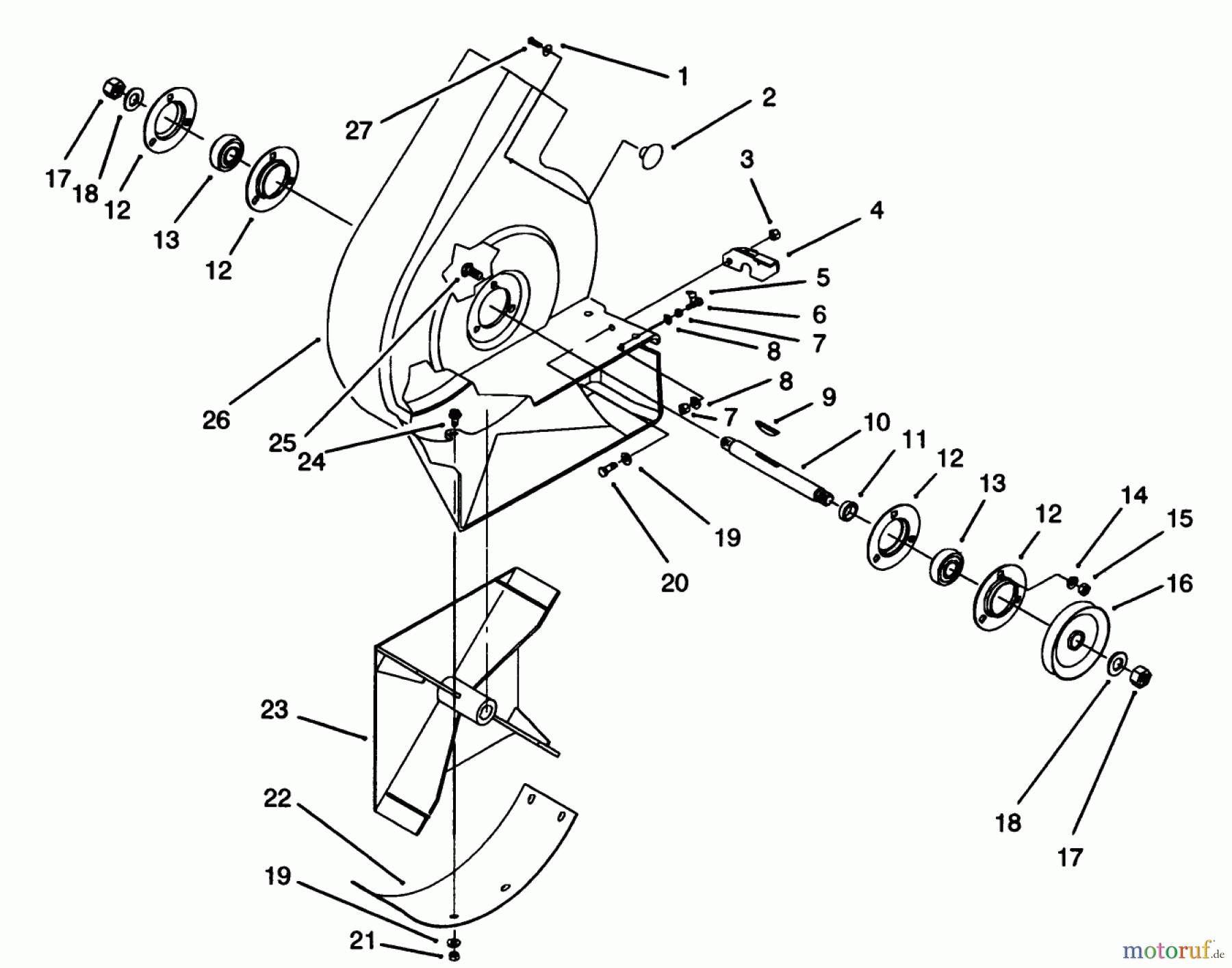  Toro Neu Accessories, Mower 07-42VY01 - Toro Easy Twin 42