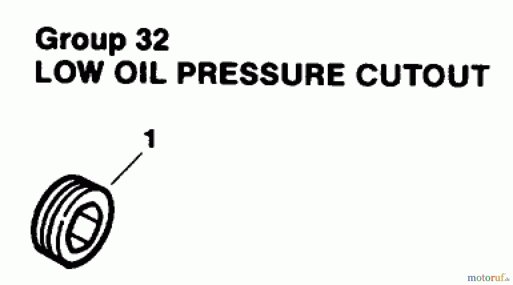 Toro Neu Mowers, Drive Unit Only 30180 - Toro Mid-Size Proline Gear Traction Unit, 16 hp, 1994 (490001-490730) ENGINE KOHLER MODEL NO. MV16S-TYPE PS56519 OIL PRESSURE SWITCH GROUP 32