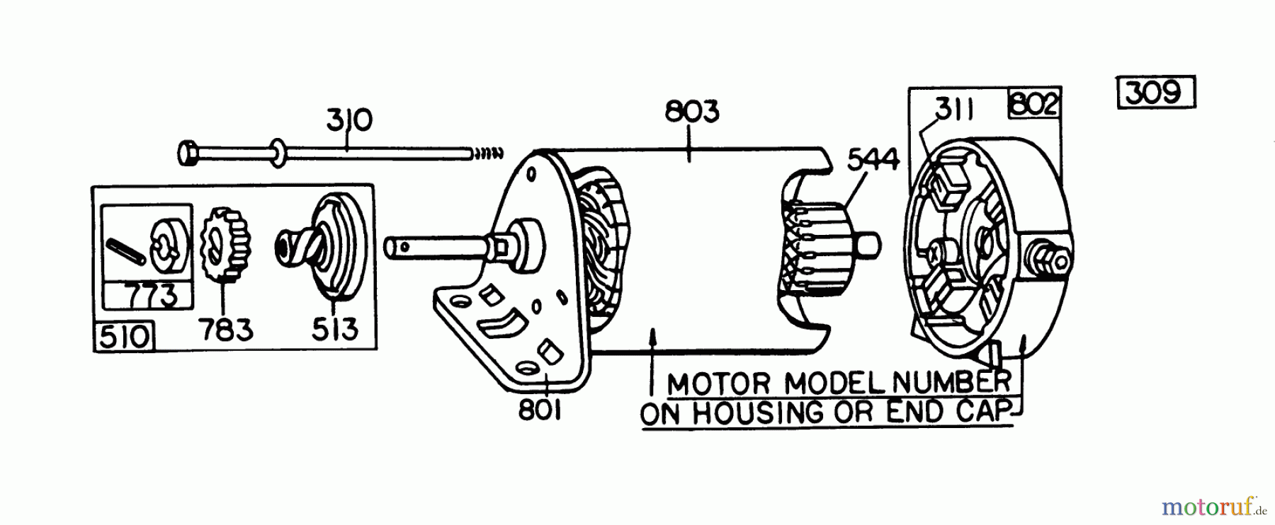  Toro Neu Mowers, Lawn & Garden Tractor Seite 1 57360 (11-32) - Toro 11-32 Lawn Tractor, 1978 (8000001-8999999) BRIGGS & STRATTON MODEL 252707-0146-01 (MODEL 57360)