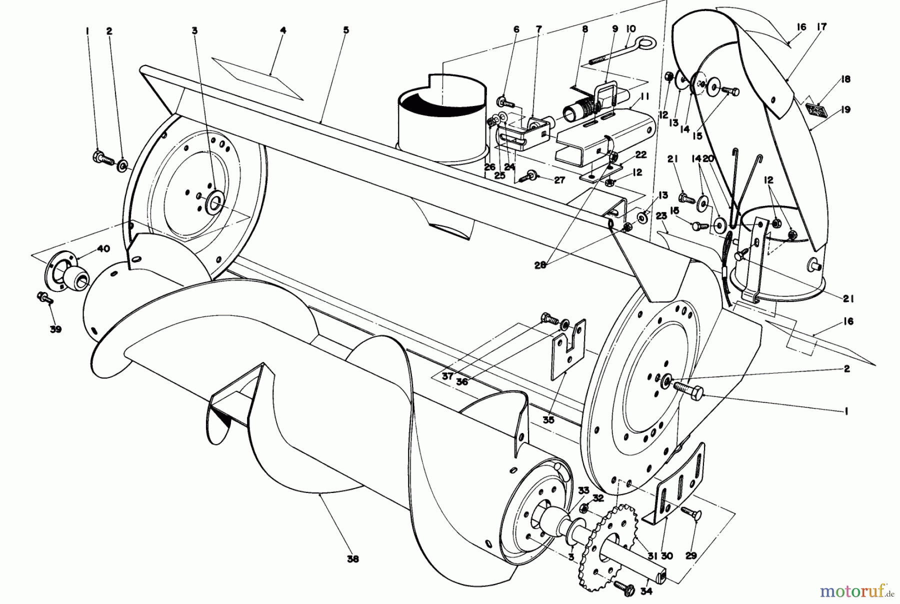  Toro Neu Mowers, Lawn & Garden Tractor Seite 1 57360 (11-32) - Toro 11-32 Lawn Tractor, 1980 (0000001-0999999) 36